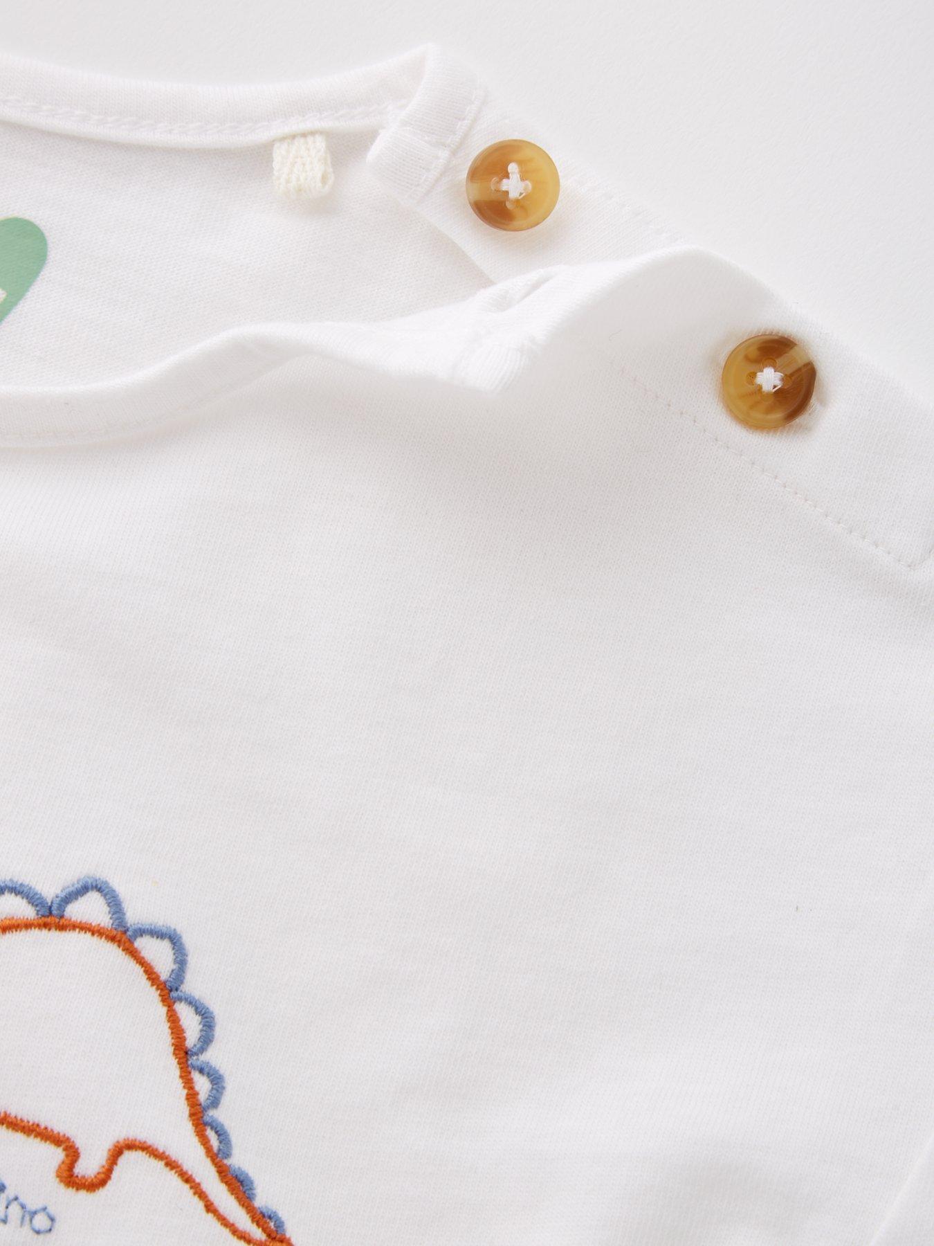  image of mini-v-by-very-safari-t-shirt-and-short-set-multi