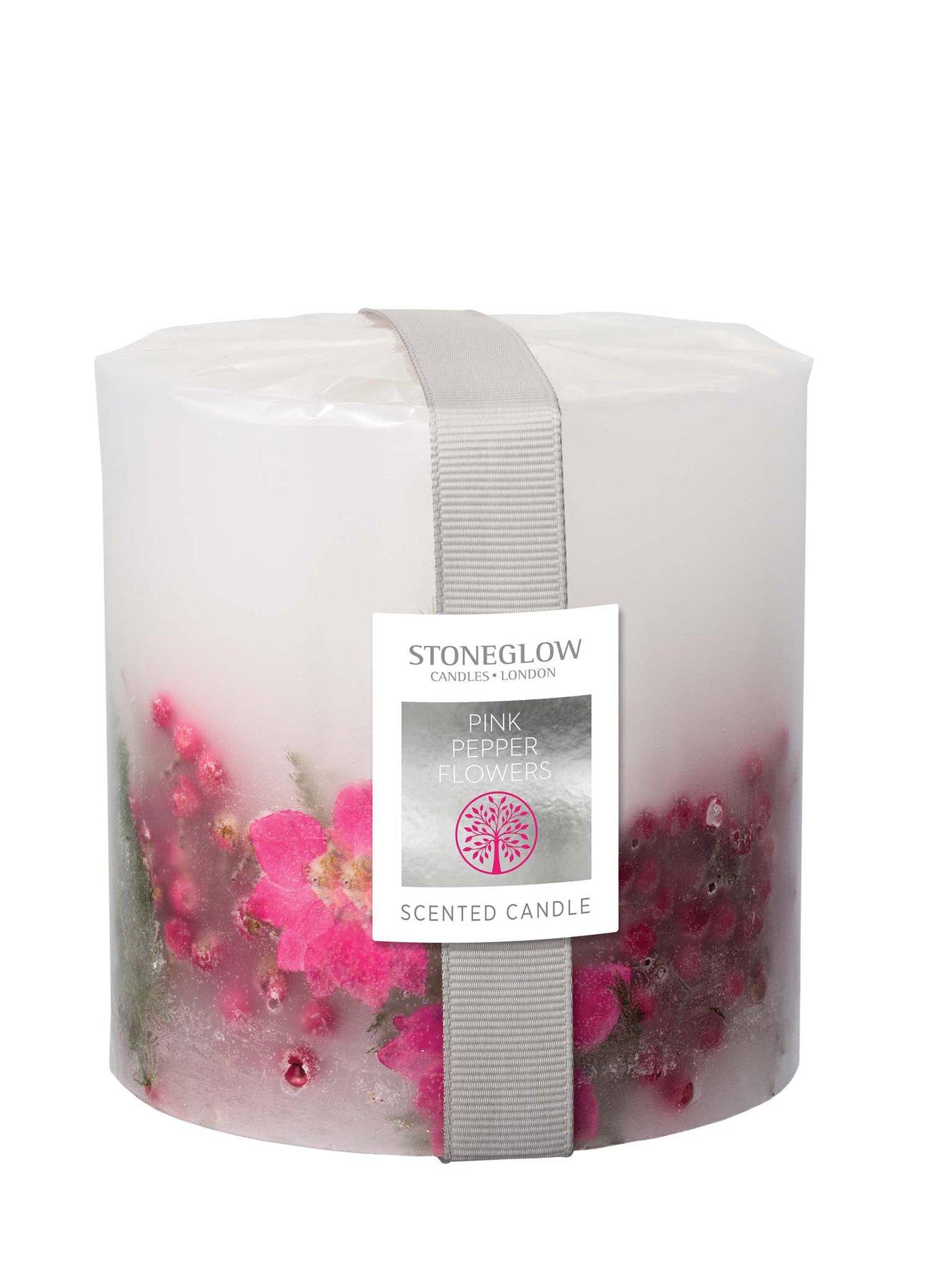 stoneglow-natures-gift-pink-pepper-flowers-pillar-candle