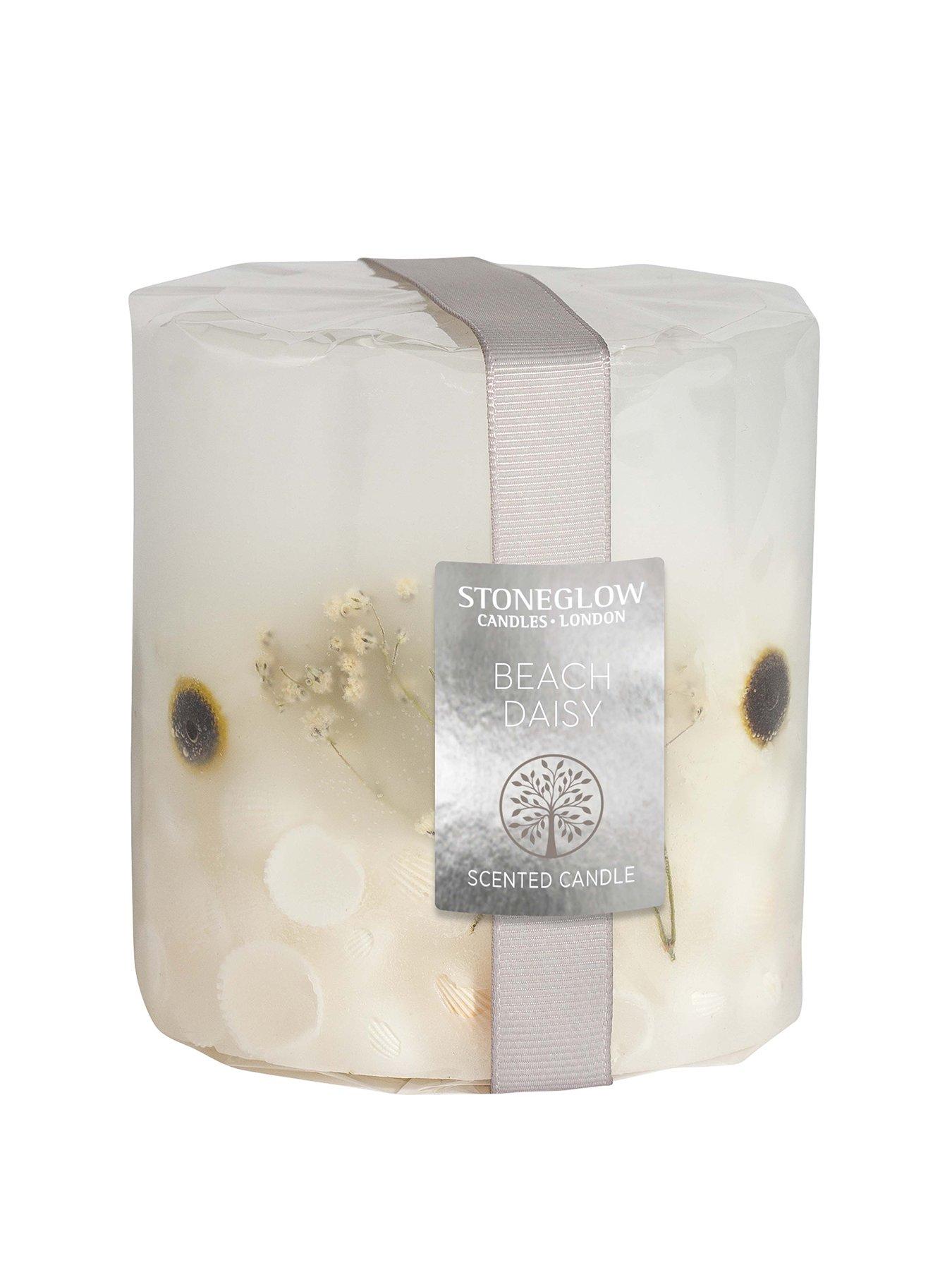 stoneglow-natures-gift-beach-daisy-pillar-candle