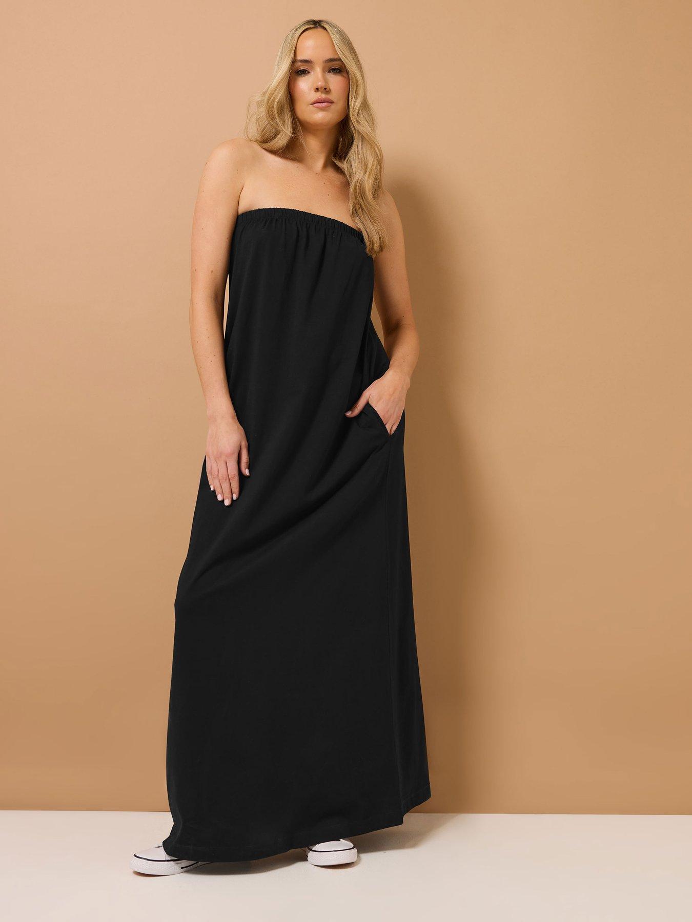 undefined Tall Bandeau Maxi Dress