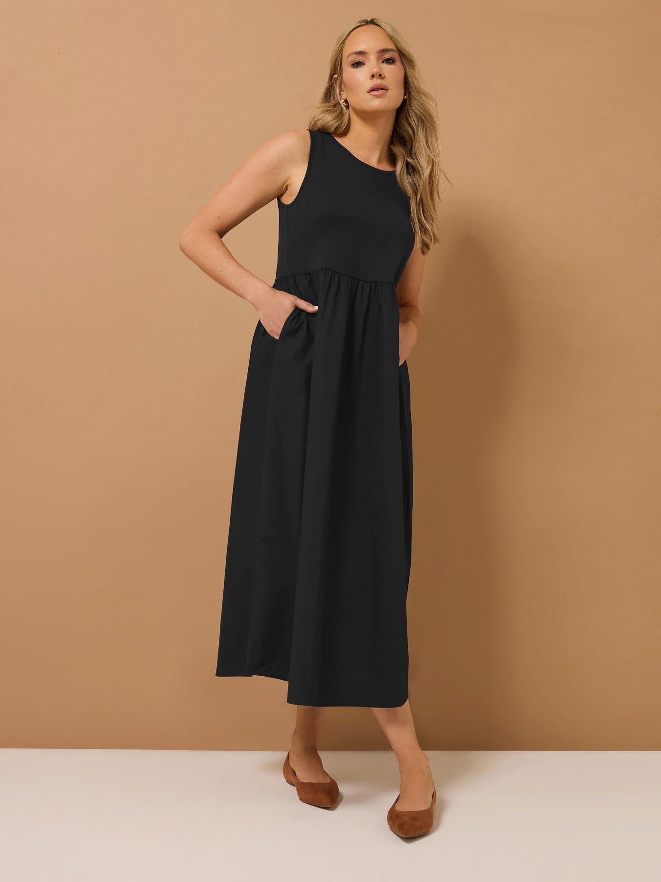 undefined Tall Sleeveless Midi Dress