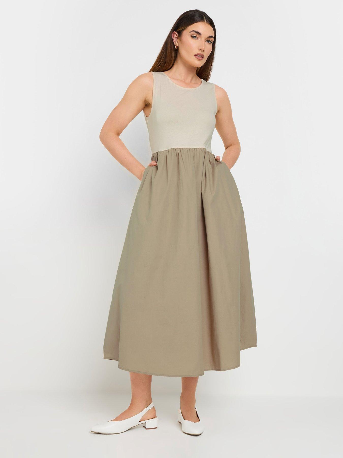 undefined Tall Sleeveless Midi Dress