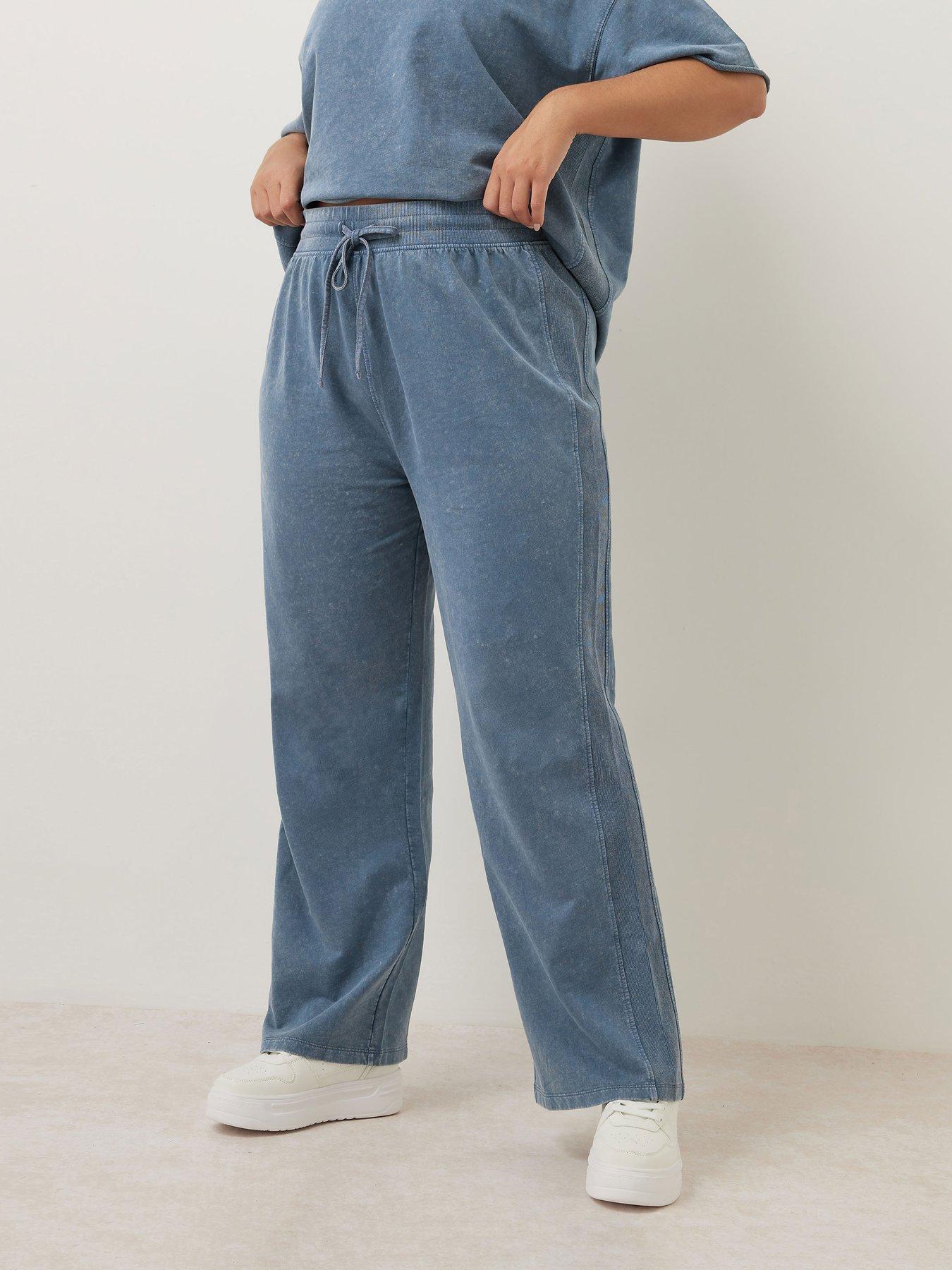 yours-curve-acid-wash-wide-leg-jogger