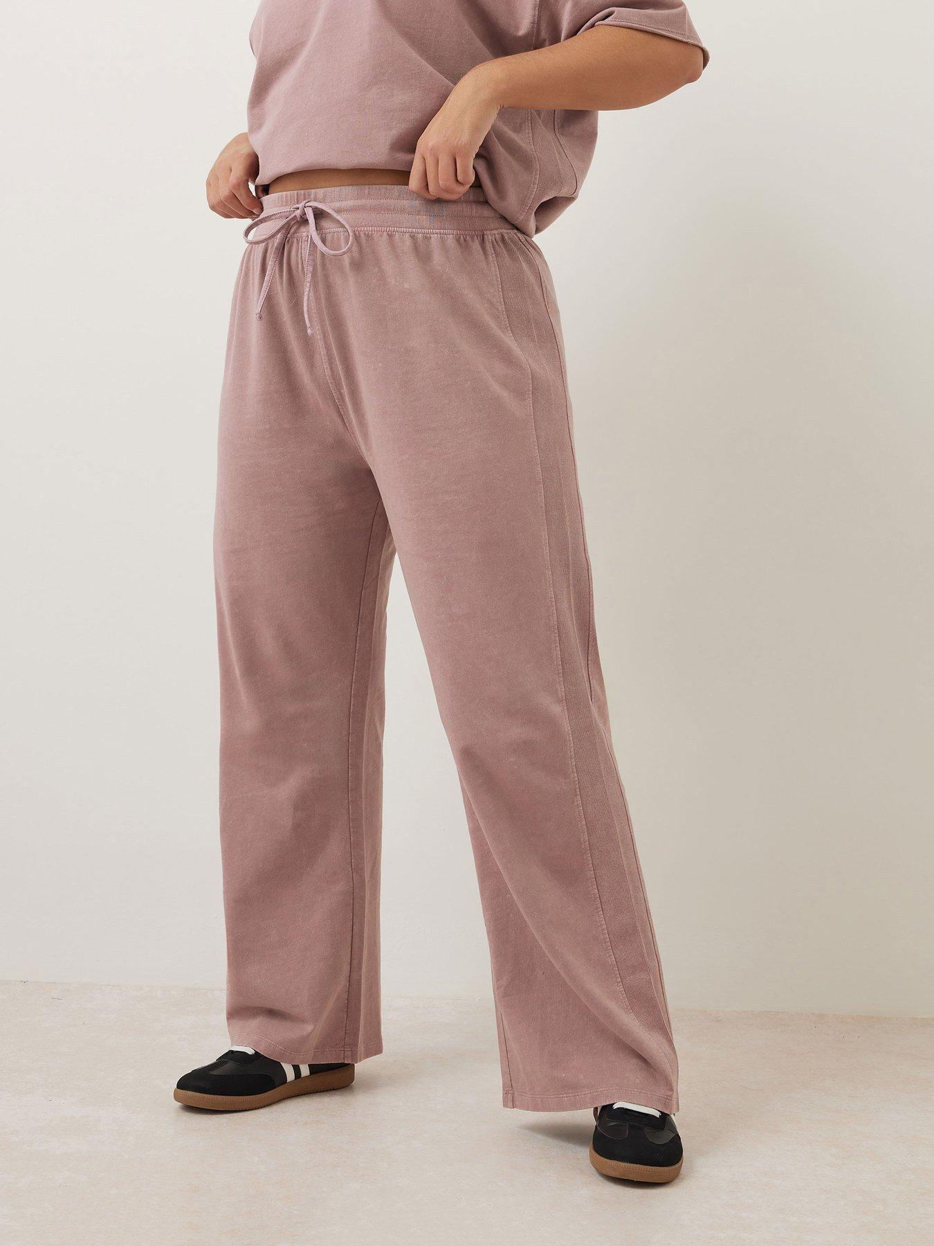 yours-curve-acid-wash-wide-leg-jogger