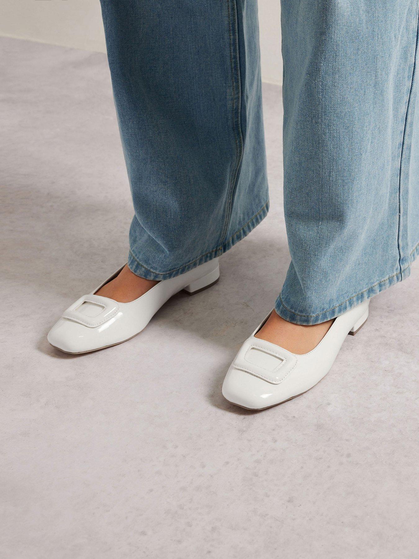  image of long-tall-sally-square-toe-patent-shoe