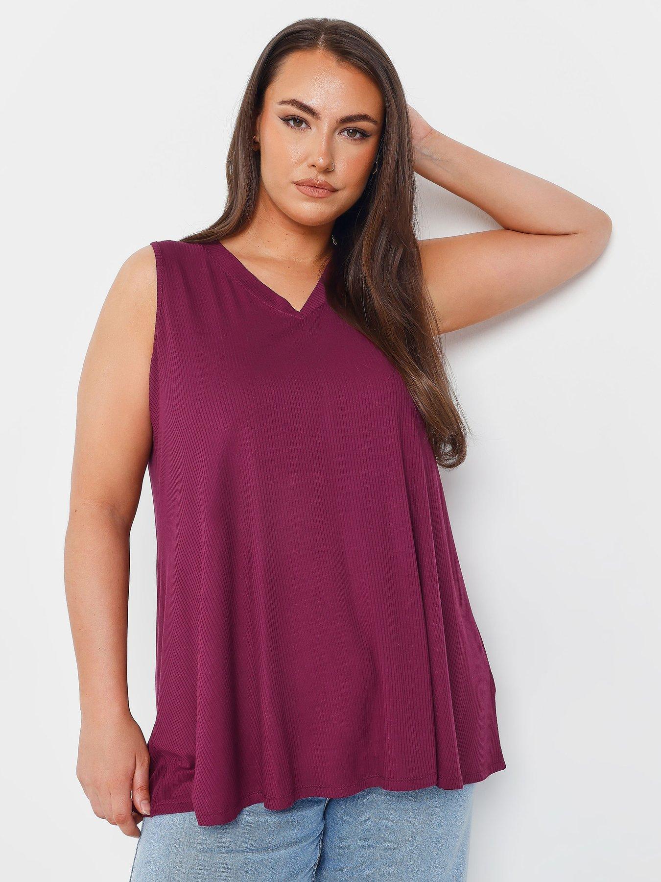  image of yours-curve-rib-vest-top