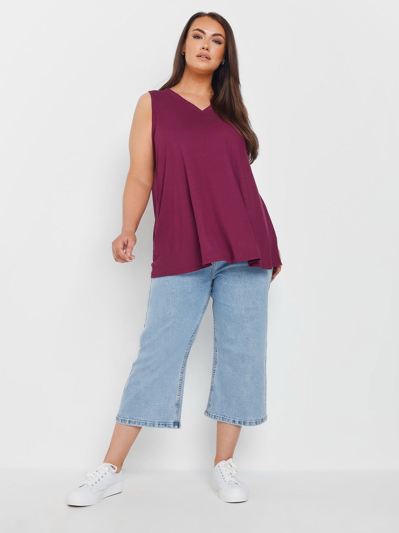  image of yours-curve-rib-vest-top