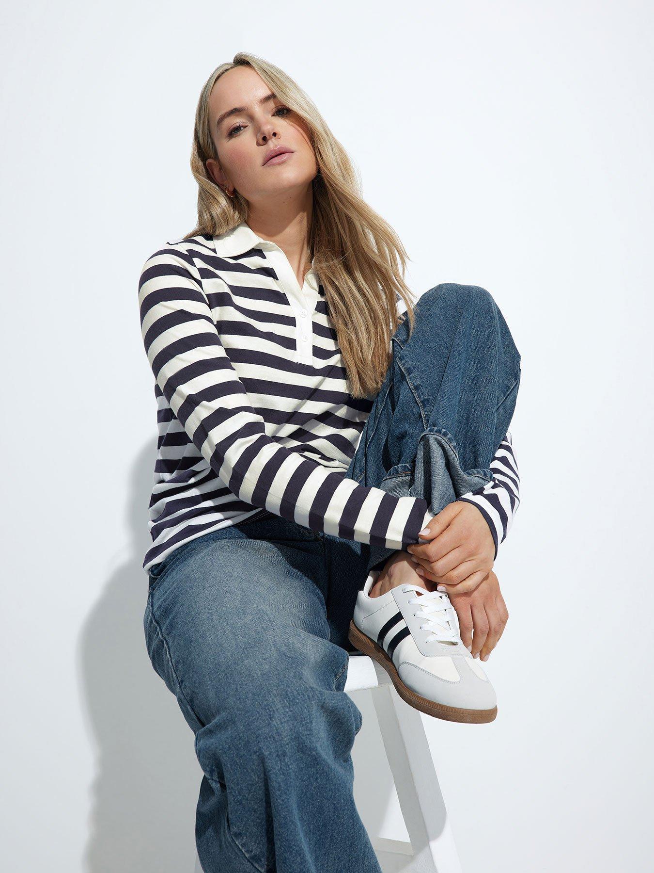 long-tall-sally-tall-stripe-half-placket-polo-tee-blue