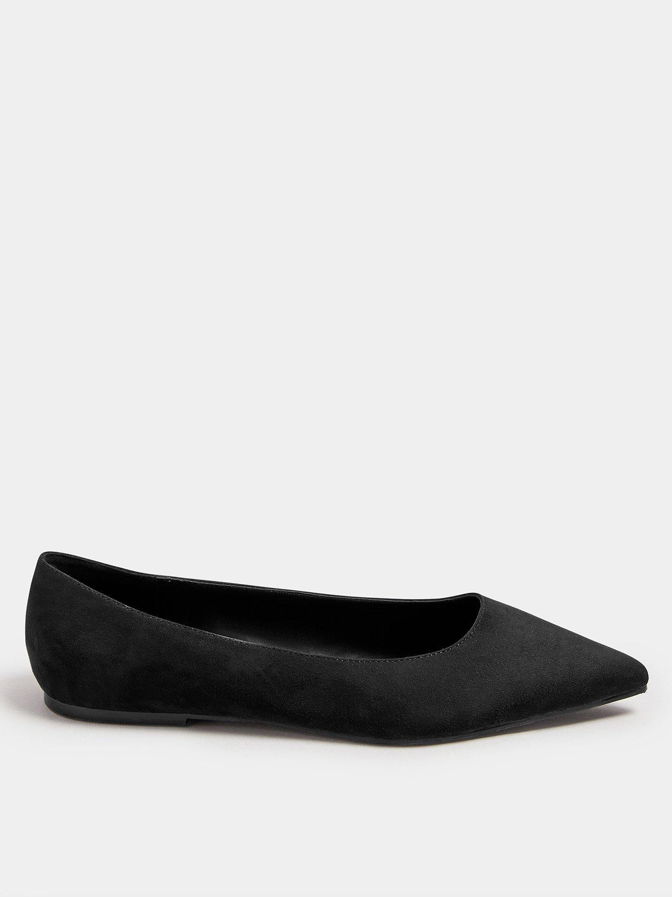 long-tall-sally-suedette-ballet-pumps