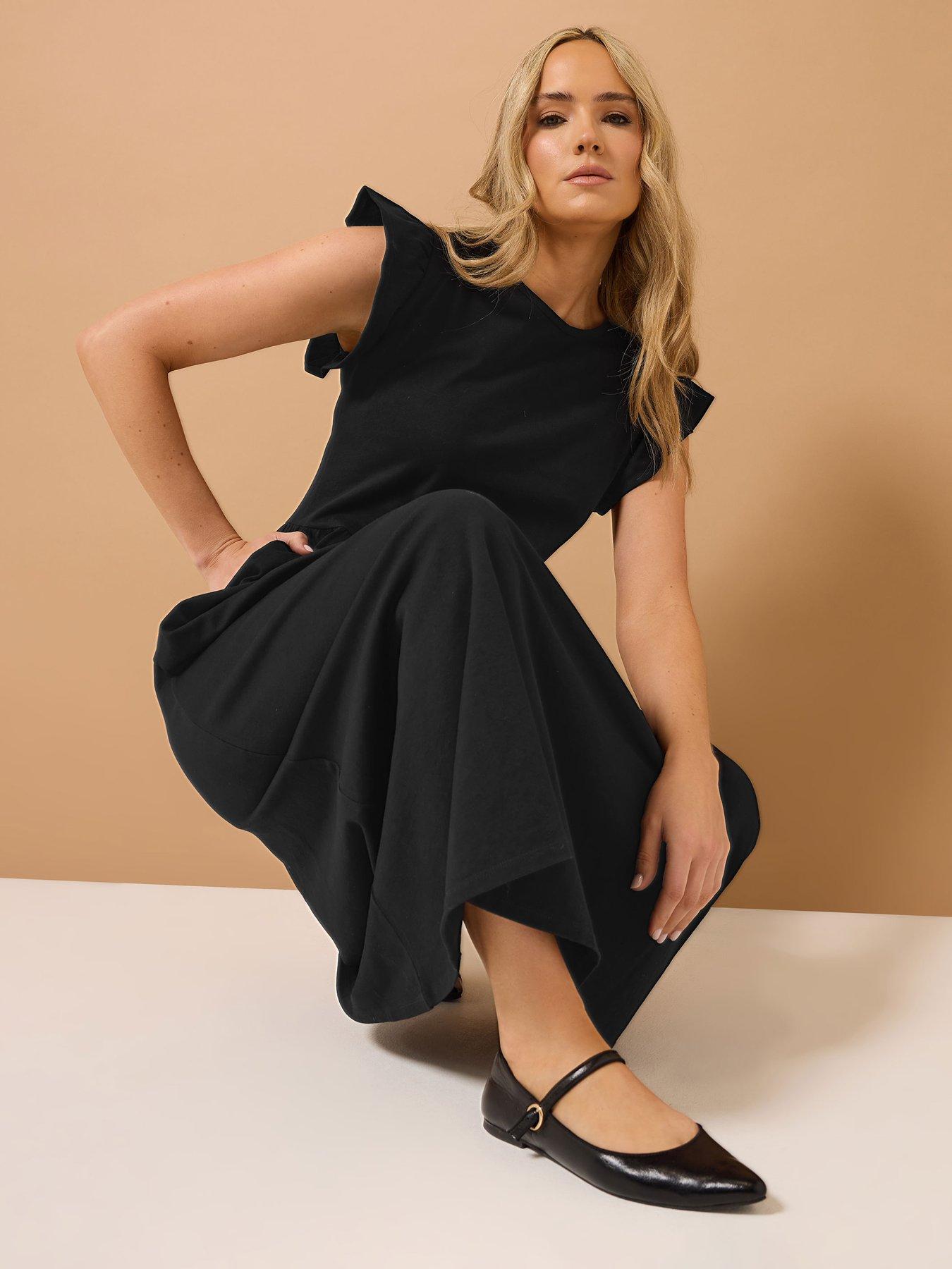 walking through the front door seeing your black dress lyrics Smock Dress, Black  KAIKO
