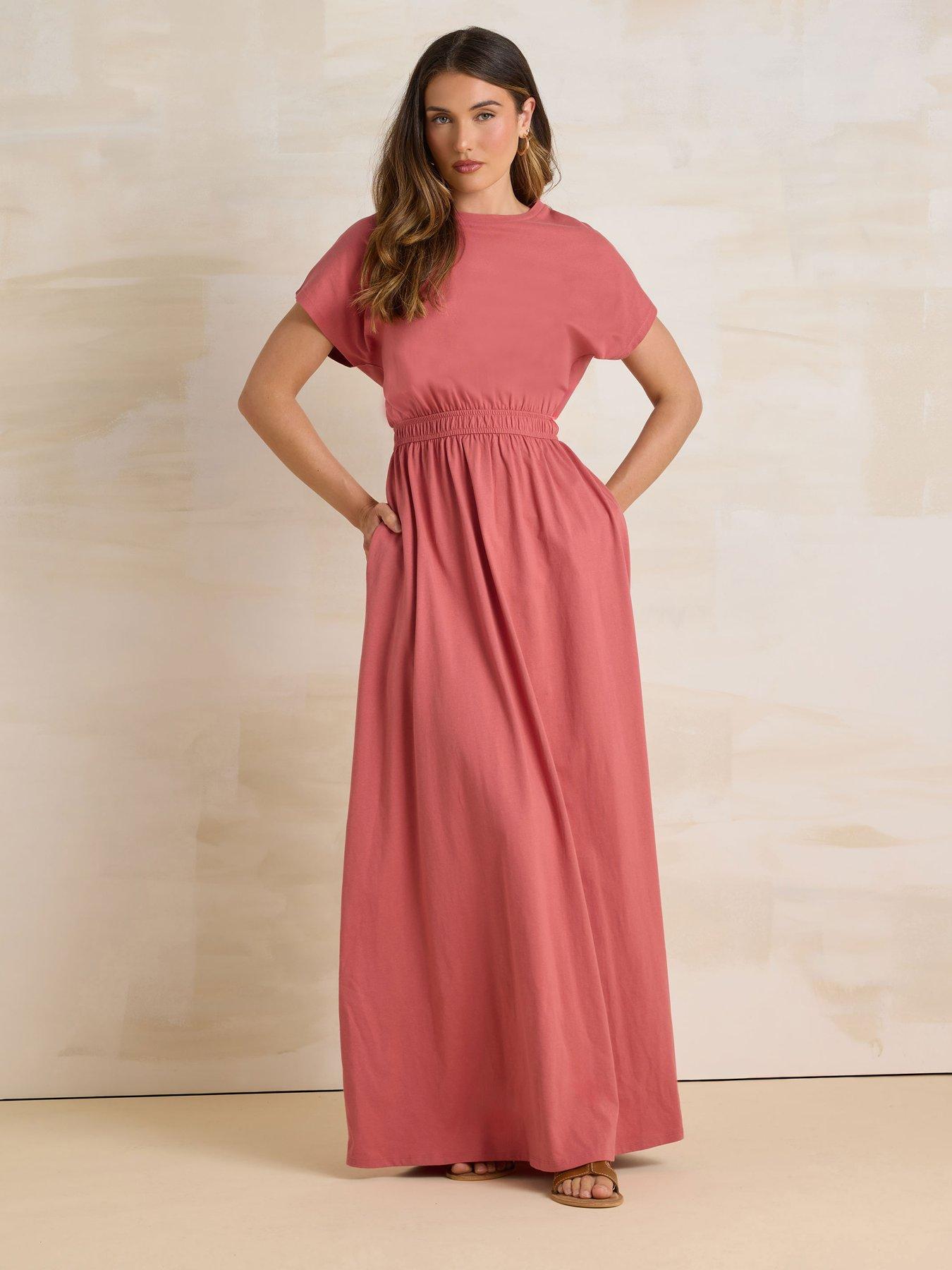 long-tall-sally-tall-shirred-waist-dress