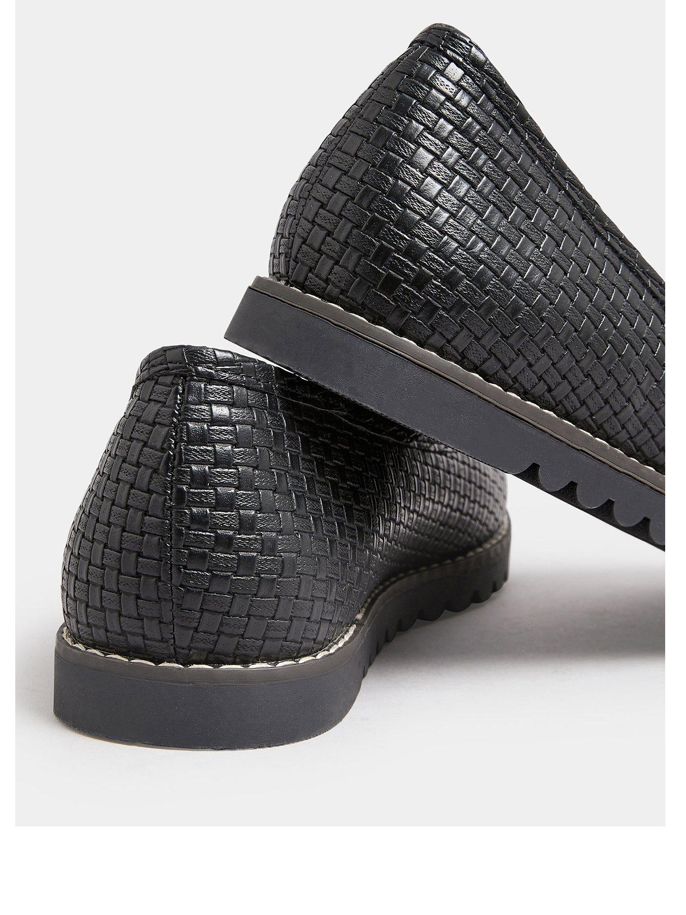  image of yours-wide-fit-woven-ballet-pump