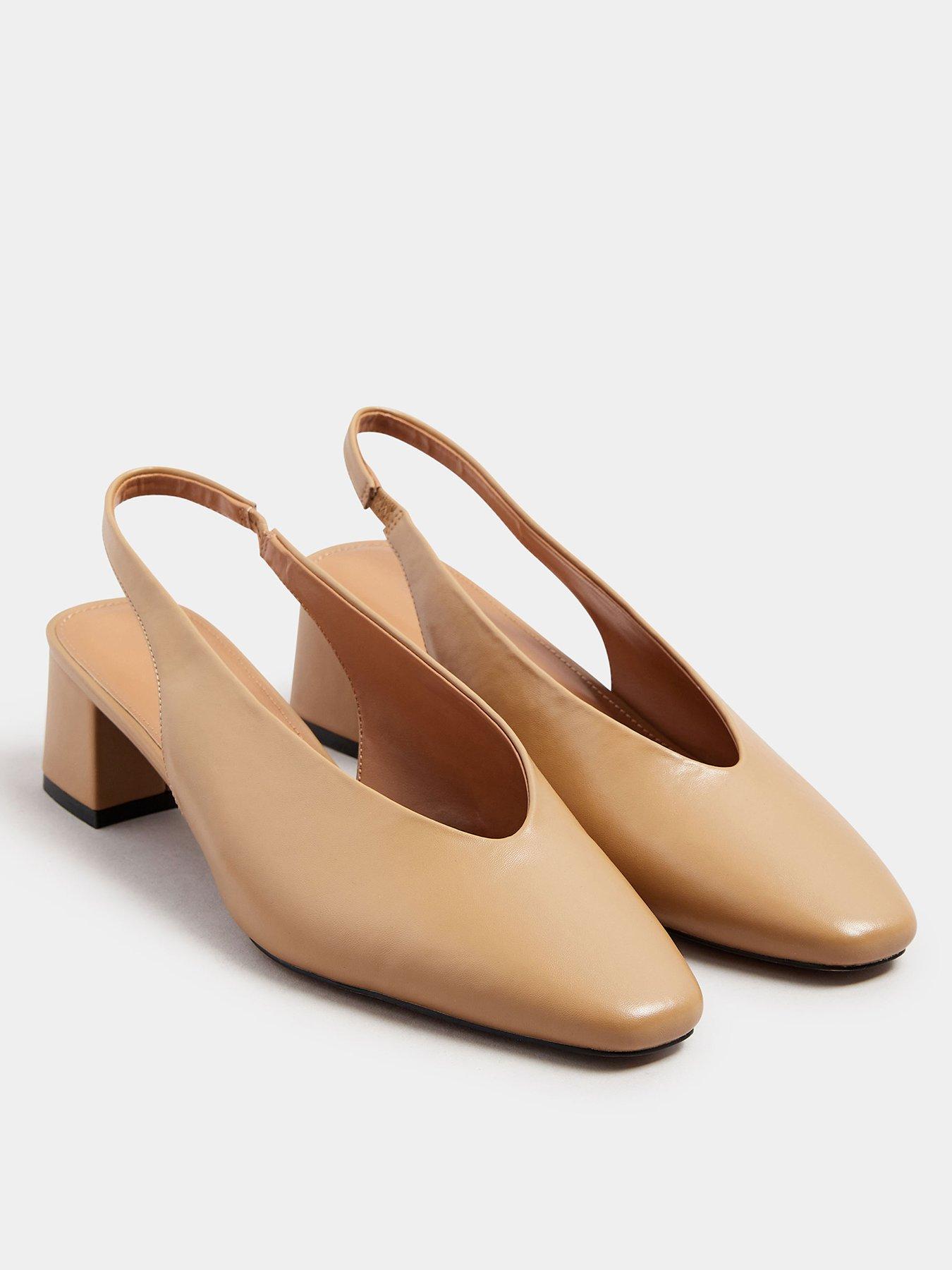 Image 2 of 4 of Long Tall Sally Slingback Mid Block Heels