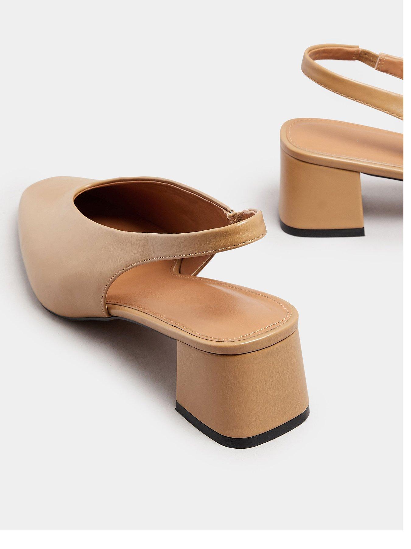 Image 3 of 4 of Long Tall Sally Slingback Mid Block Heels
