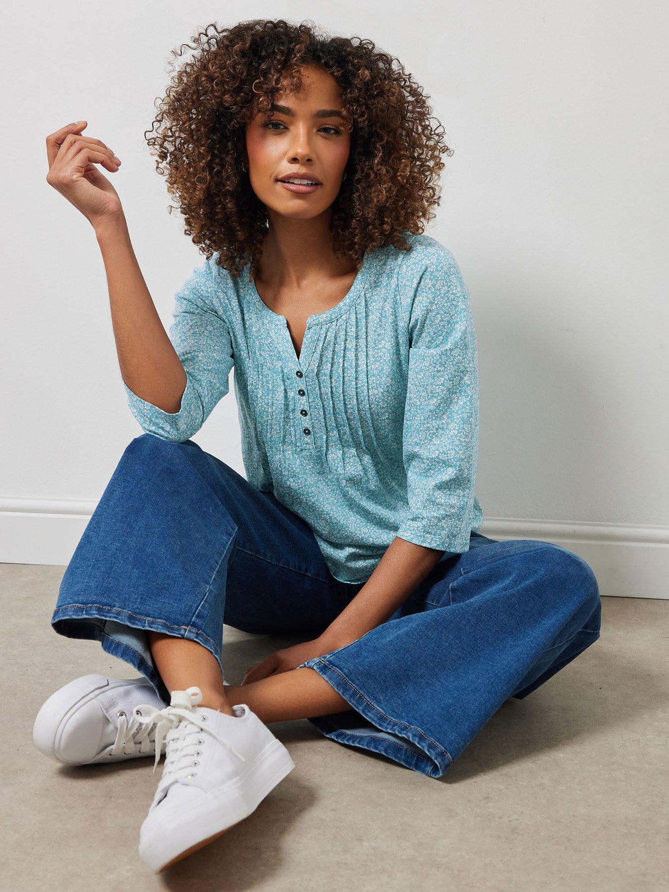 mco-34-sleeve-henley-top-blue