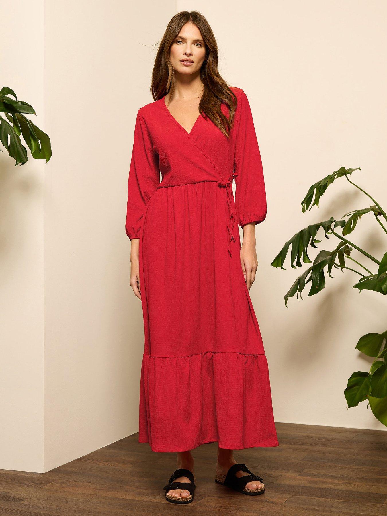 mco-34-sleeve-wrap-tiered-dress