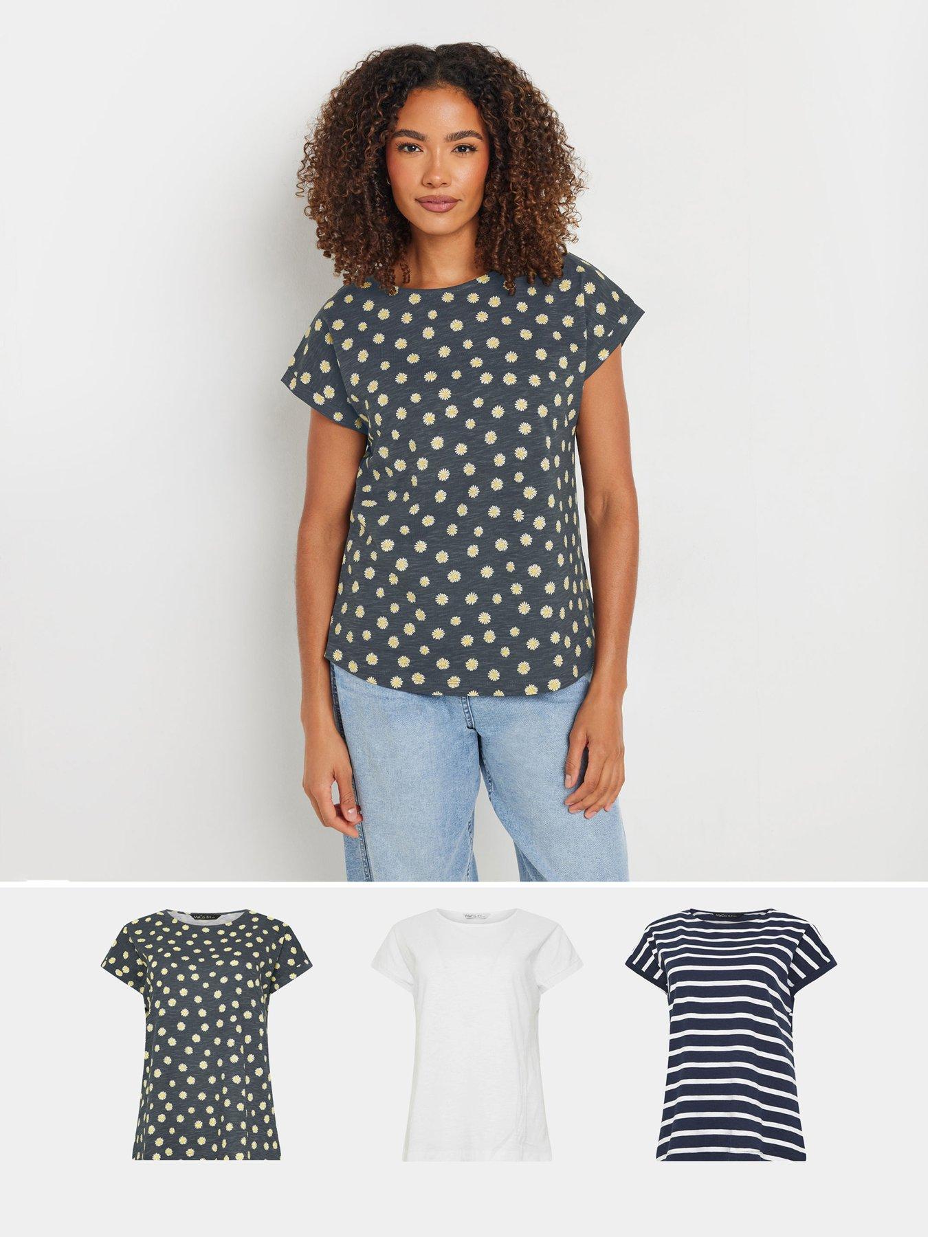 mco-3-pack-crew-neck-grown-on-sleeve-t-shirt-multi