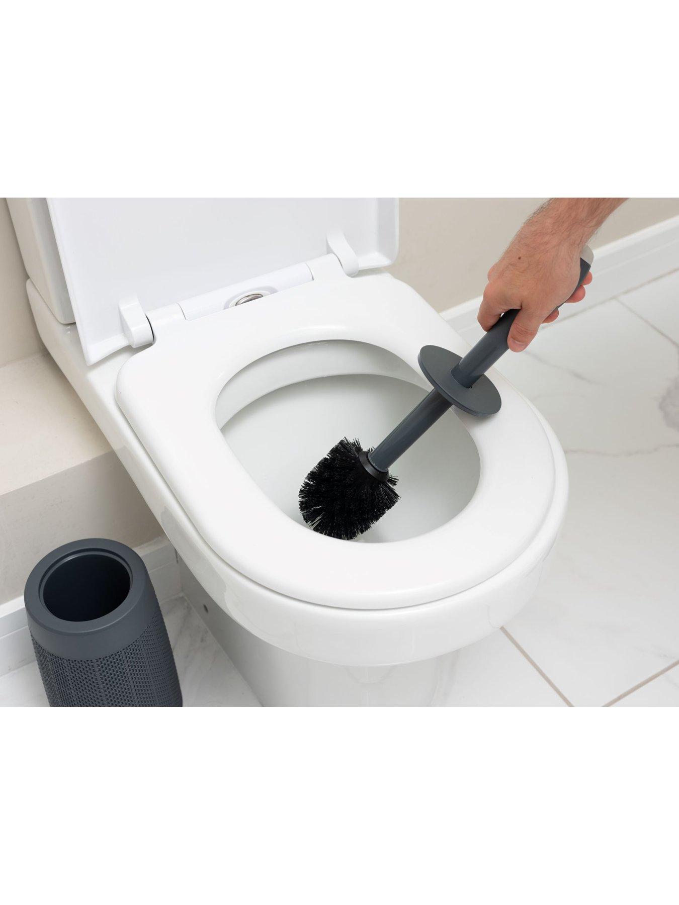 Image 2 of 7 of Addis Hessian Dispensing Toilet Brush with Holder