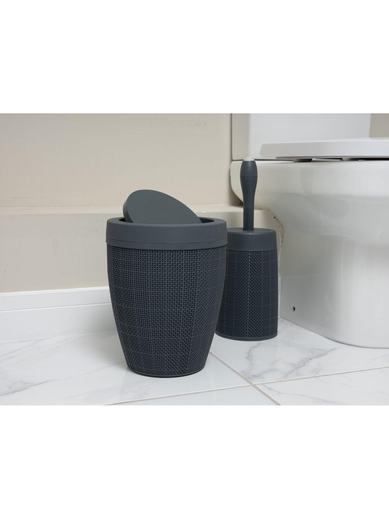 Image 6 of 7 of Addis Hessian Dispensing Toilet Brush with Holder