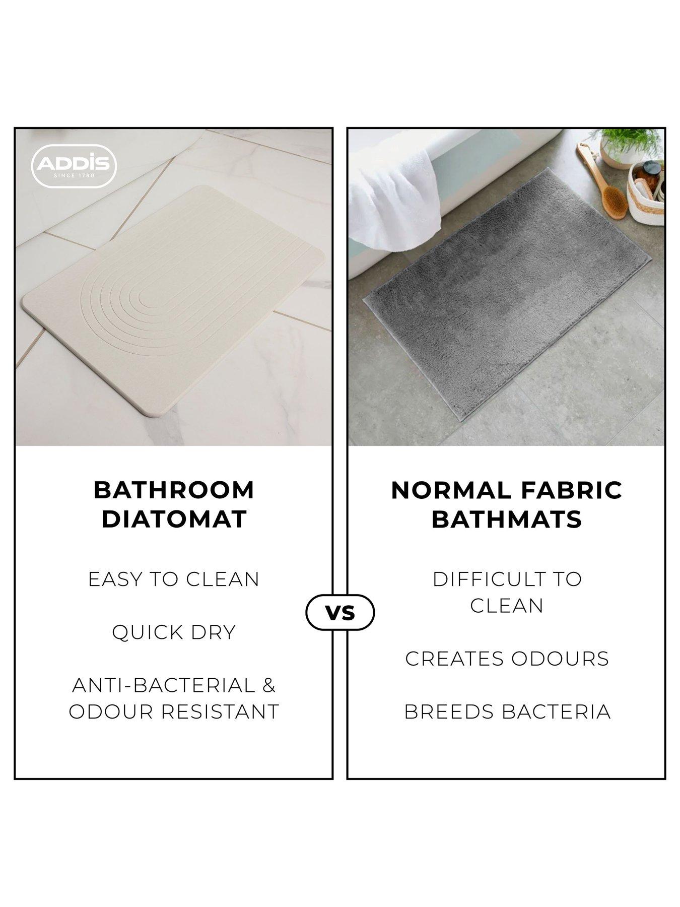  image of addis-diatomite-bath-mat-100-pure-diatomaceous-earth