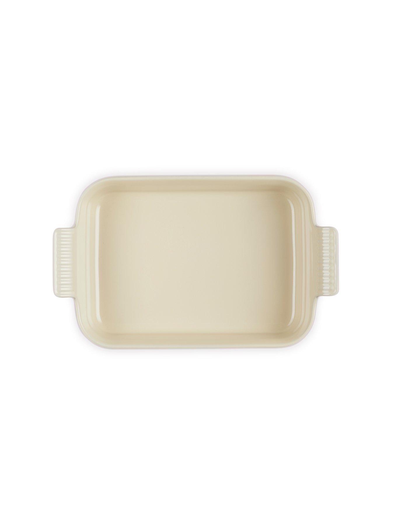  image of le-creuset-heritage-stoneware-26-cm-deep-rectangular-dish-pink