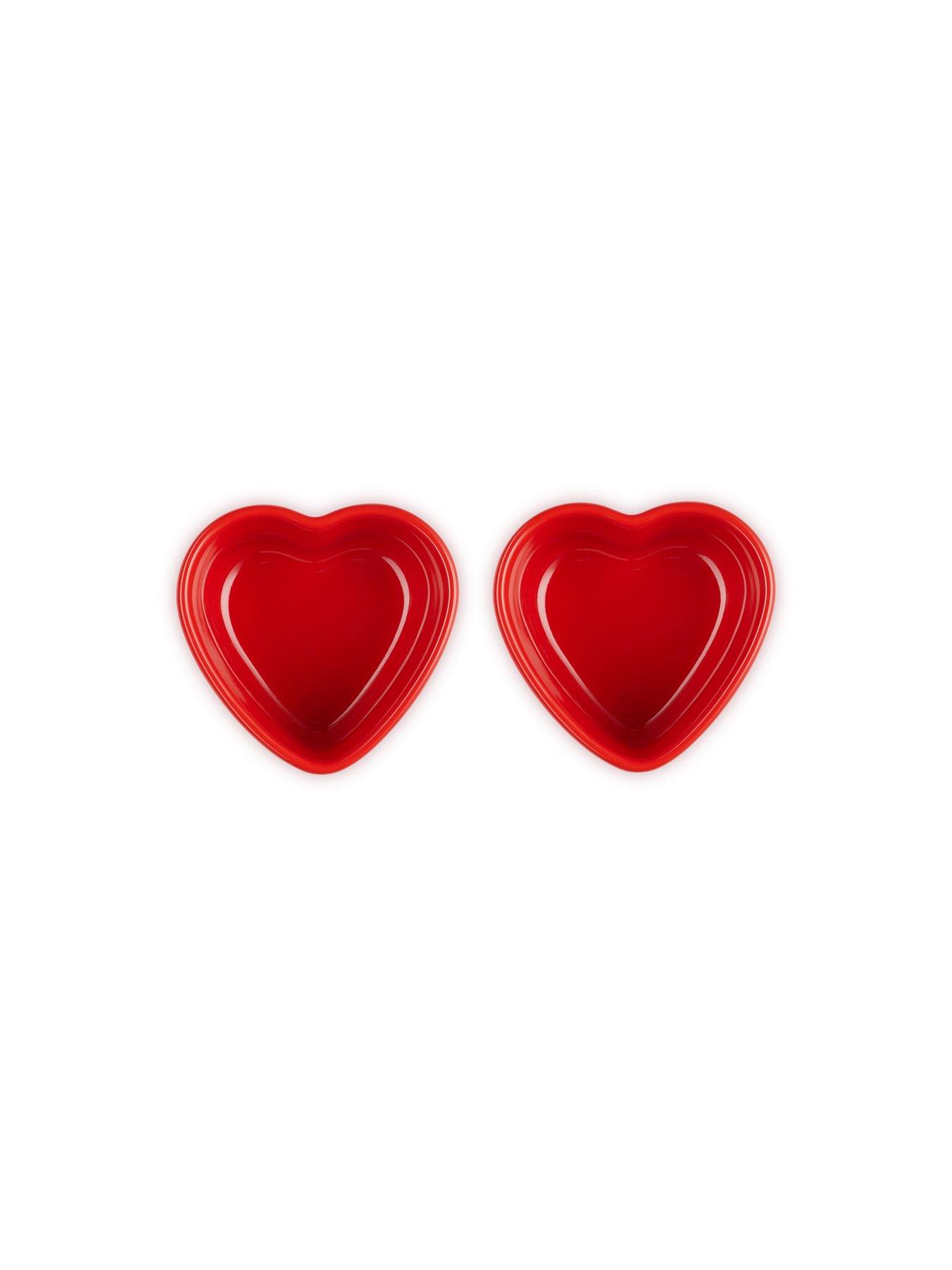 Image 4 of 5 of Le Creuset Set Of 2 Heart Ramekins