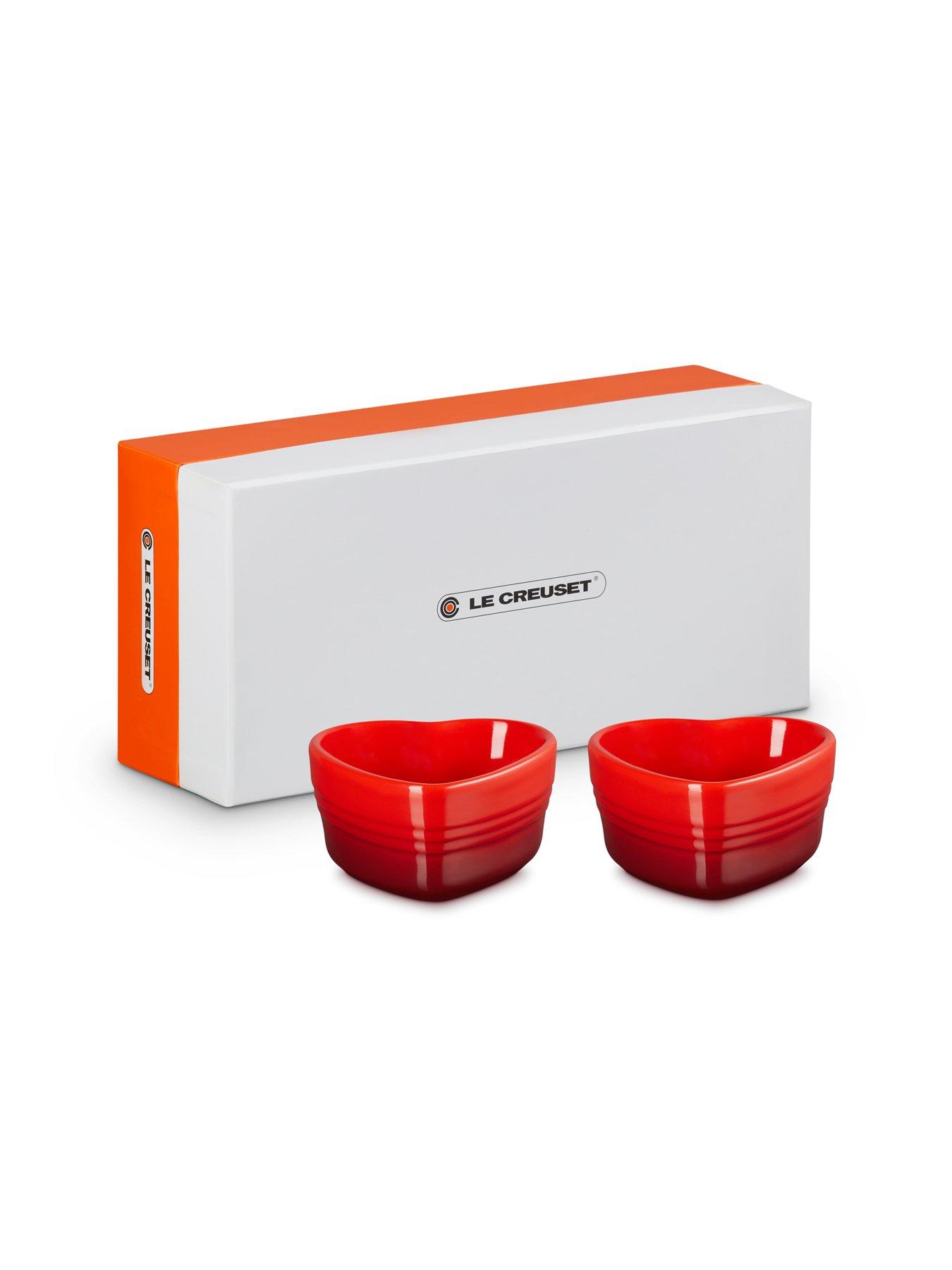 Image 5 of 5 of Le Creuset Set Of 2 Heart Ramekins