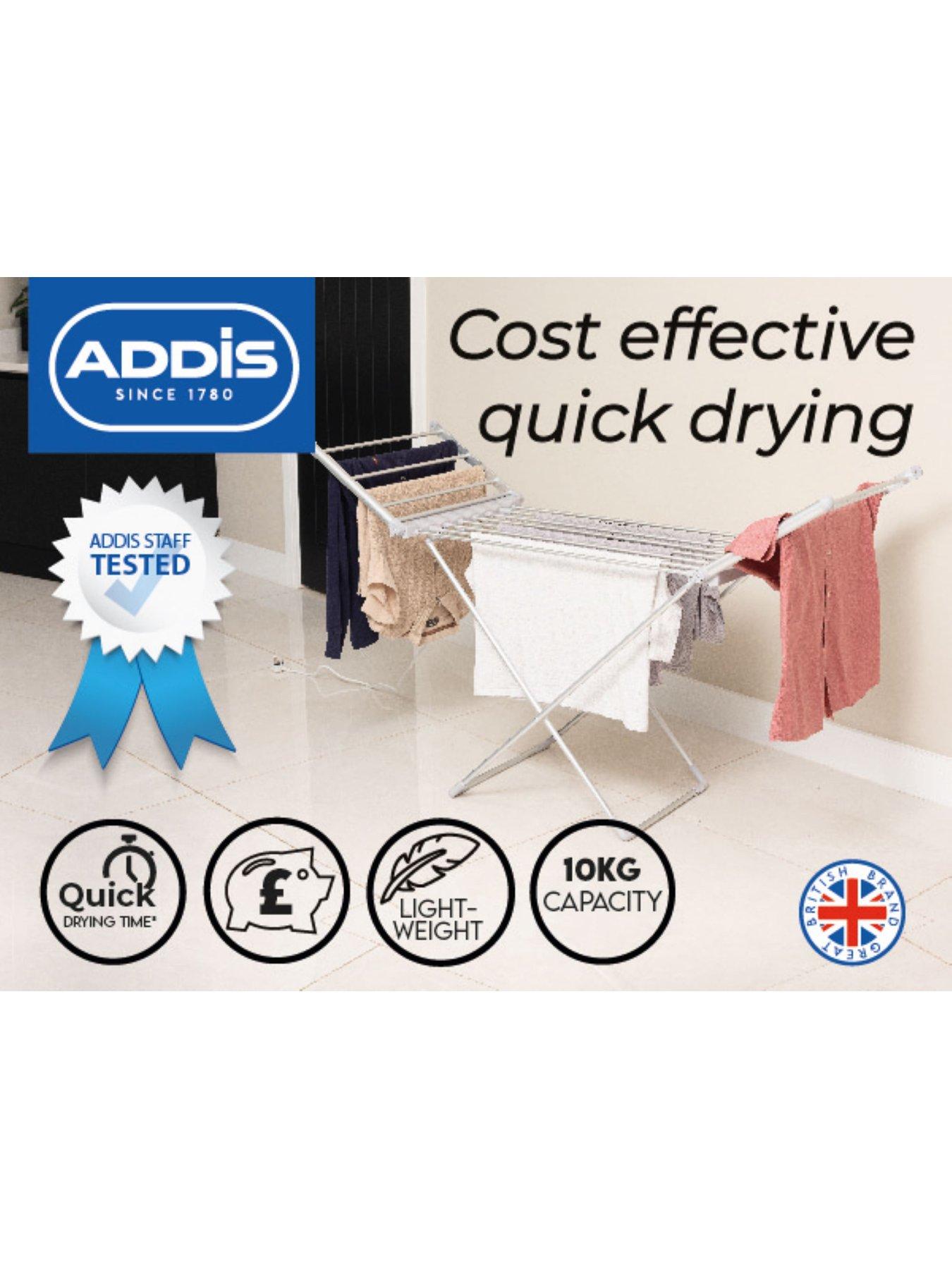 Addis Winged Heated Airer | Littlewoods