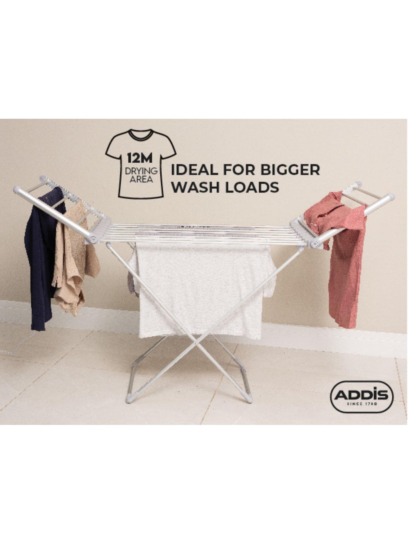 Addis Winged Heated Airer | Littlewoods