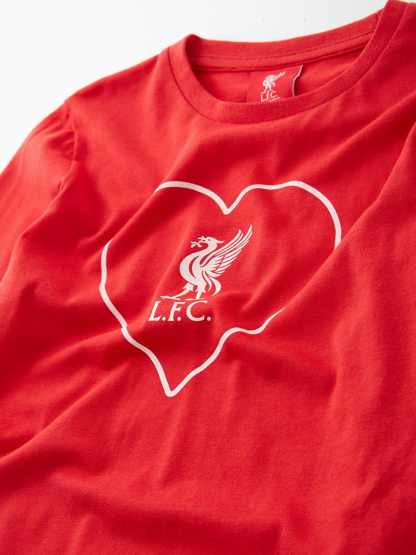 Image 3 of 5 of Liverpool FC Girls Long Sleeve Pyjamas - Red
