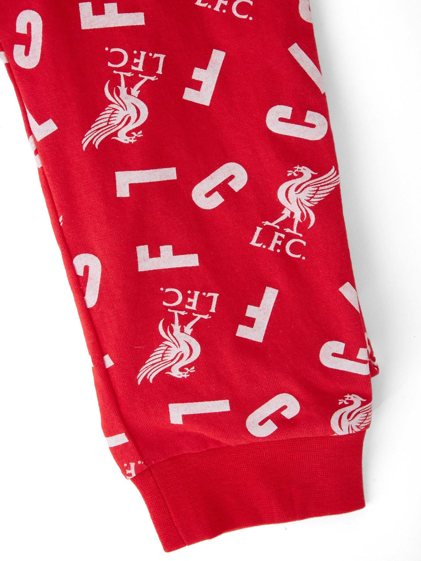 Image 4 of 5 of Liverpool FC Girls Long Sleeve Pyjamas - Red