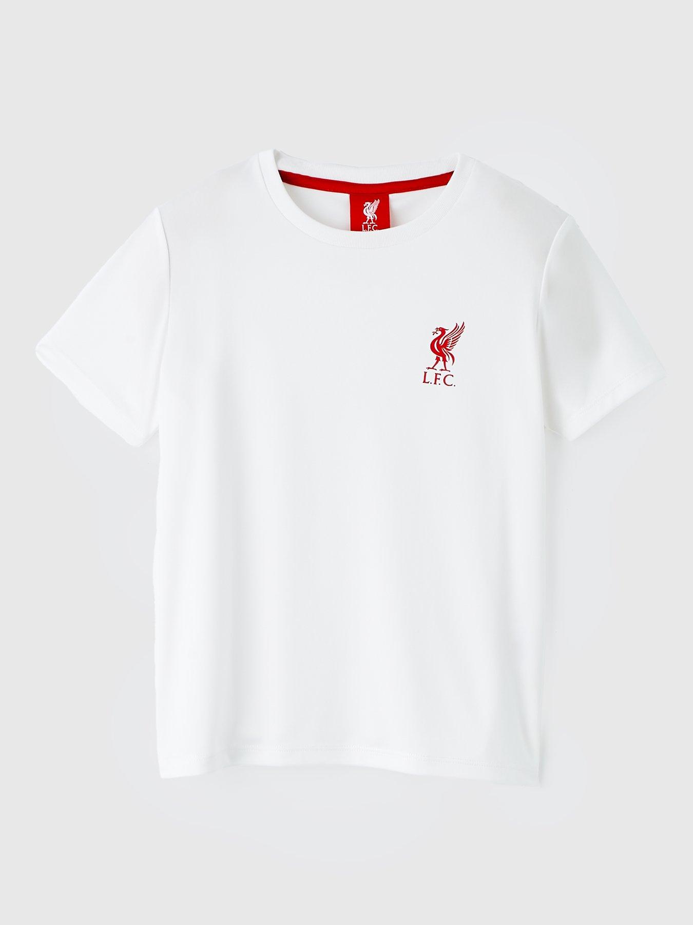 undefined Liverpool FC Junior Short Sleeve T Shirt - Red