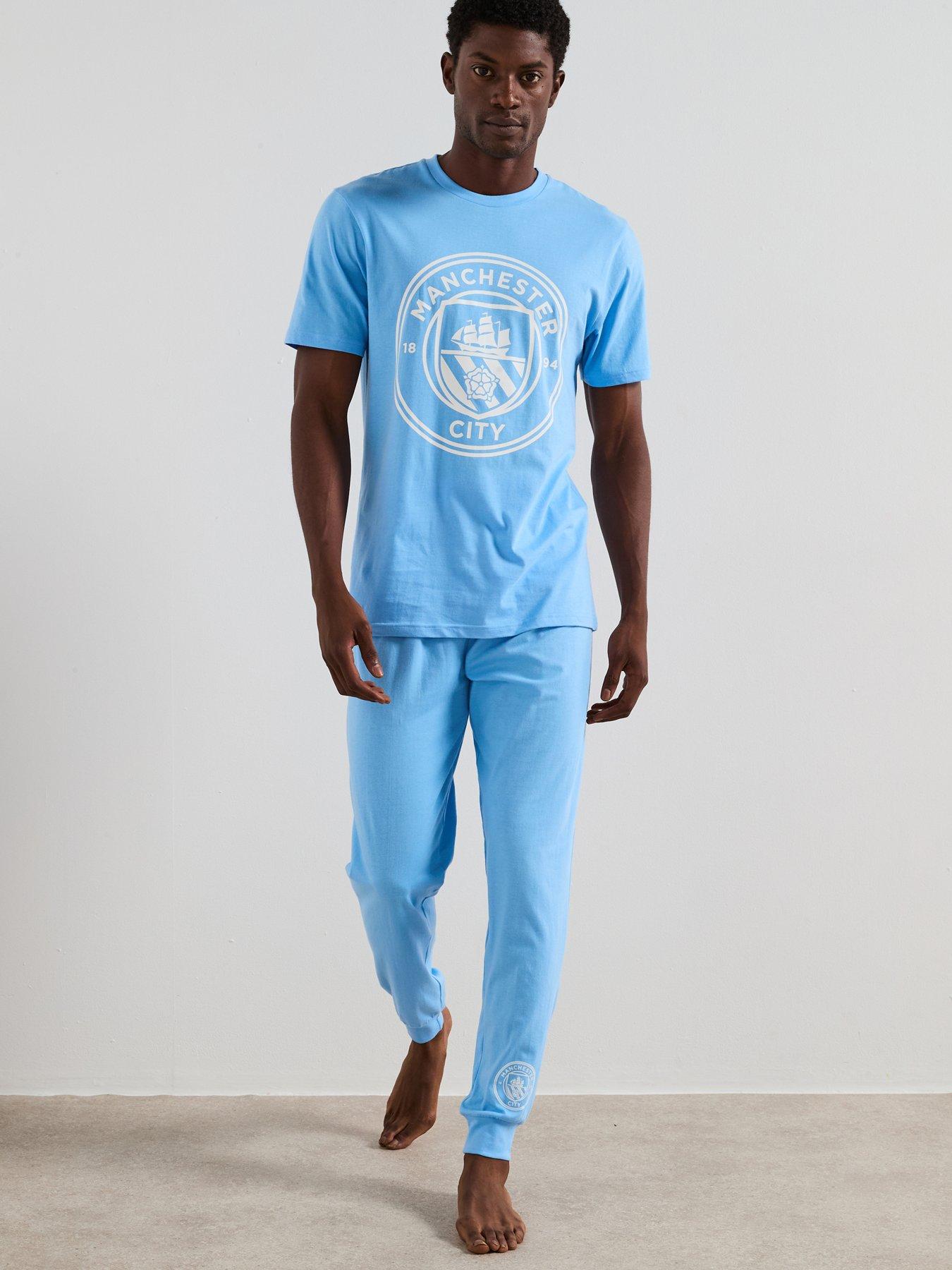 undefined FC Short Sleeve Pyjama Set - Blue