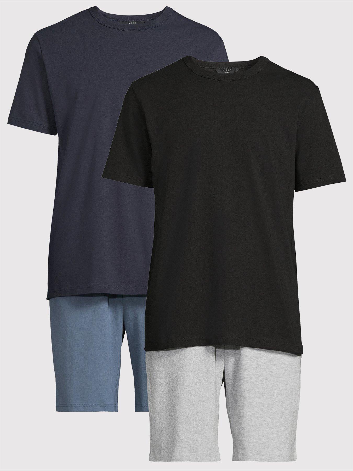 undefined 2 Pack T-shirt And Short Pj Set - Multi