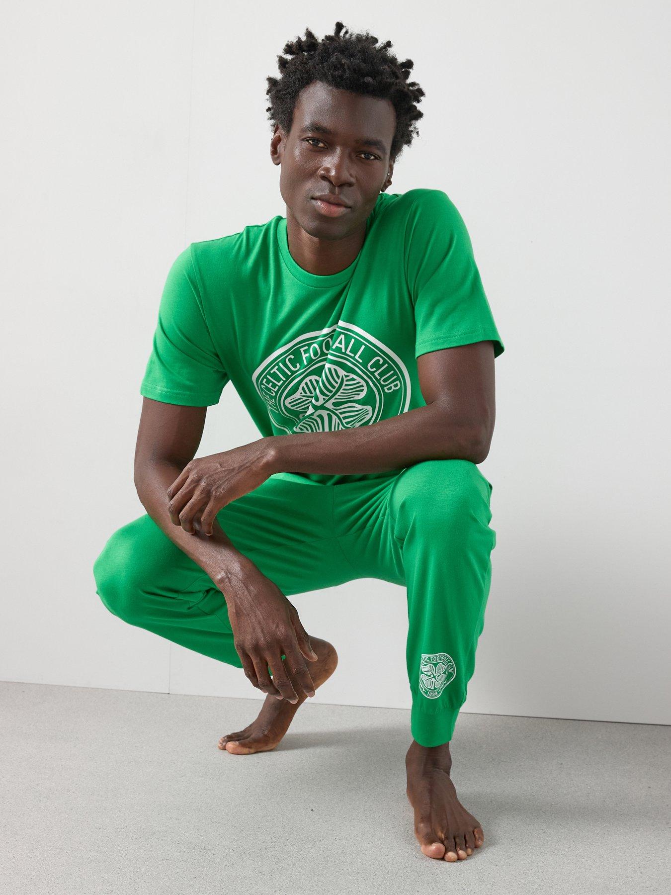 Image 3 of 5 of Celtics FC Celtic FC Short Sleeve Pyjama Set - Green