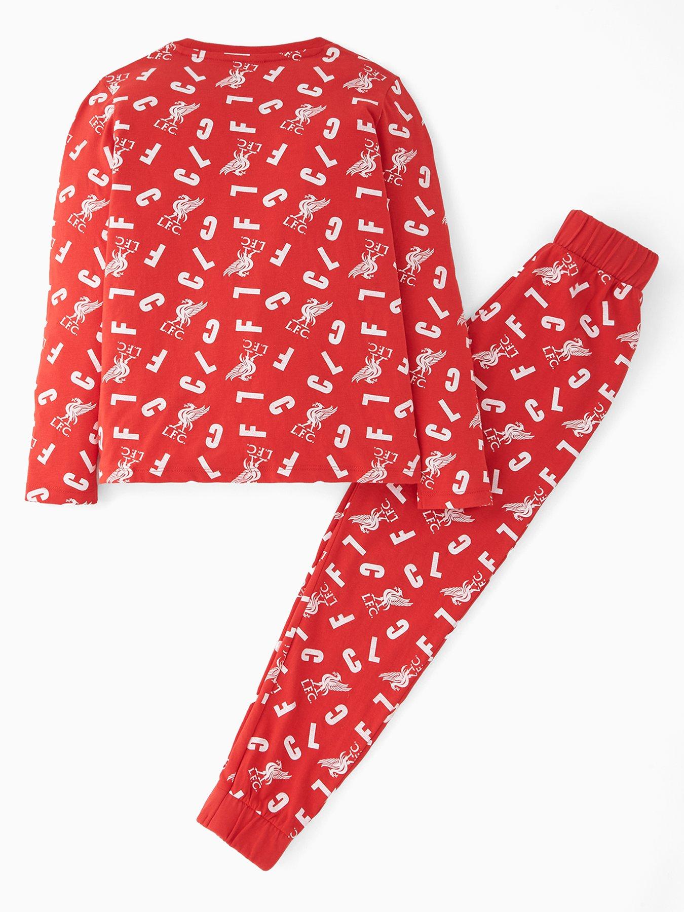 Image 2 of 4 of Liverpool FC Junior Long Sleeve Pyjamas - Red