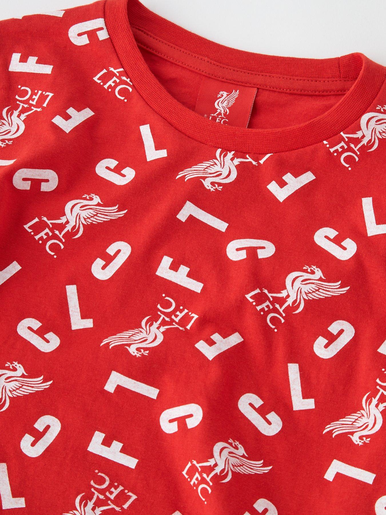 Image 3 of 4 of Liverpool FC Junior Long Sleeve Pyjamas - Red