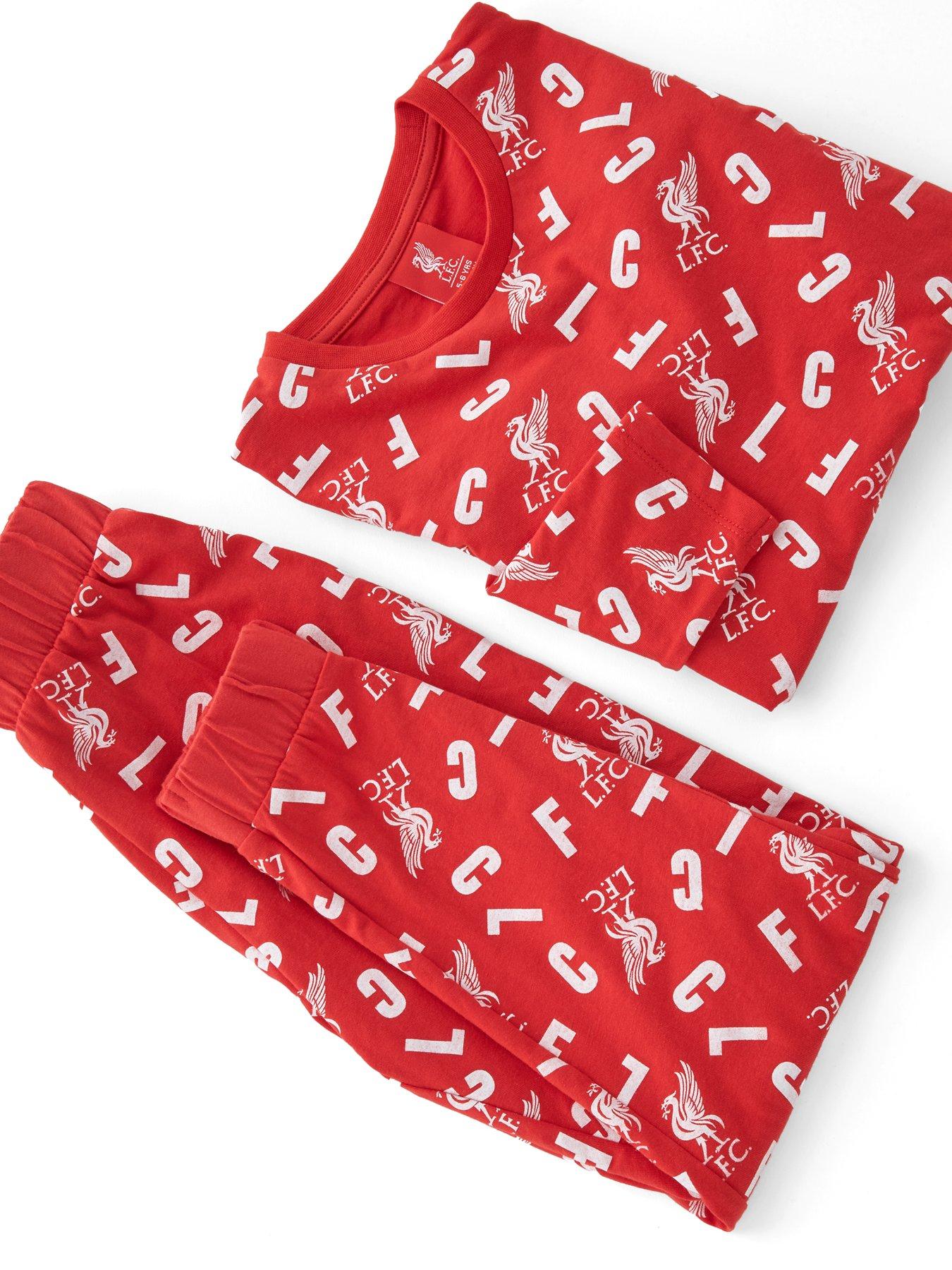 Image 4 of 4 of Liverpool FC Junior Long Sleeve Pyjamas - Red