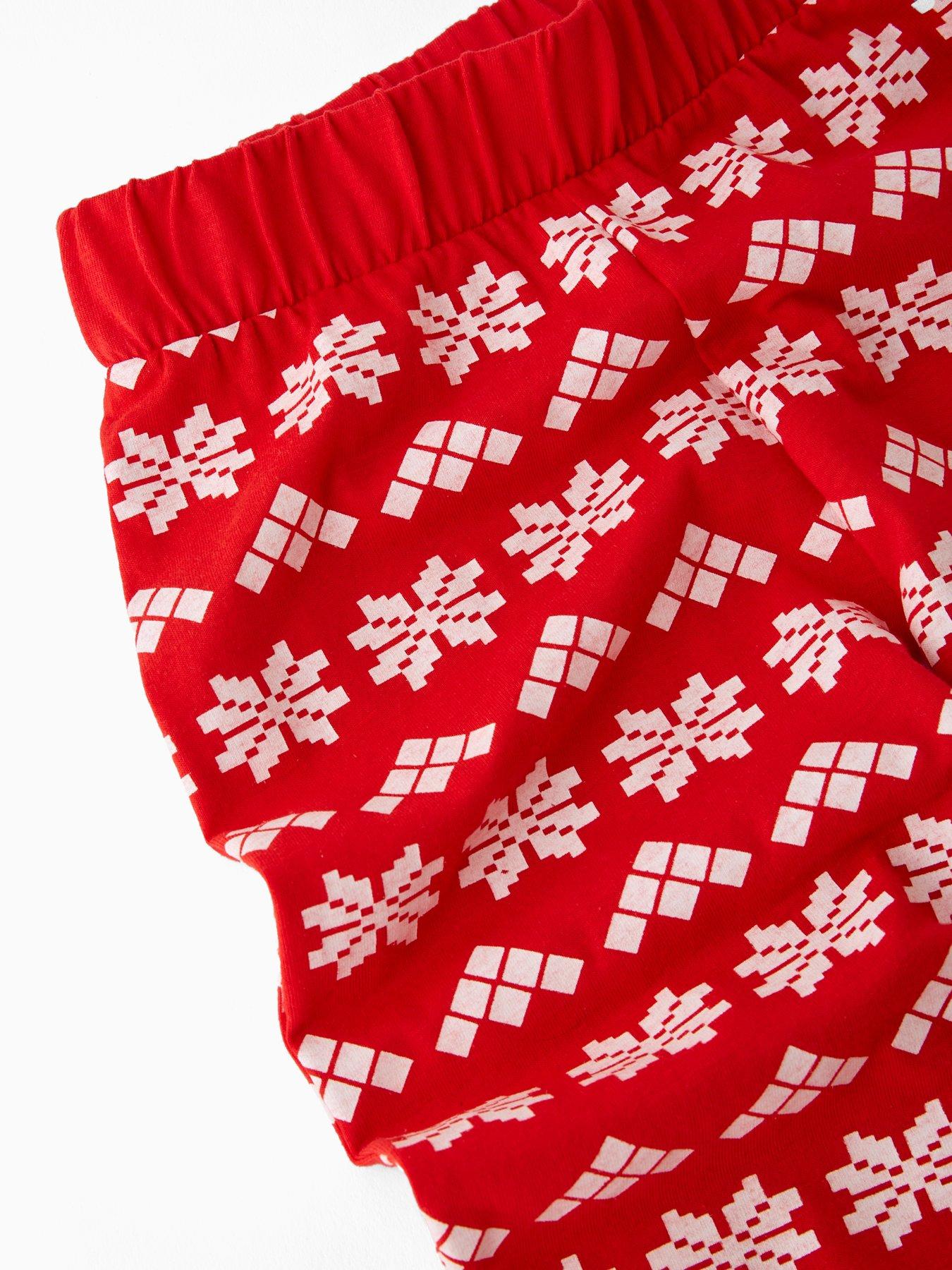 Image 4 of 5 of Liverpool FC Kids Family Christmas LFC You'll Never Walk Alone PJ - Red/White