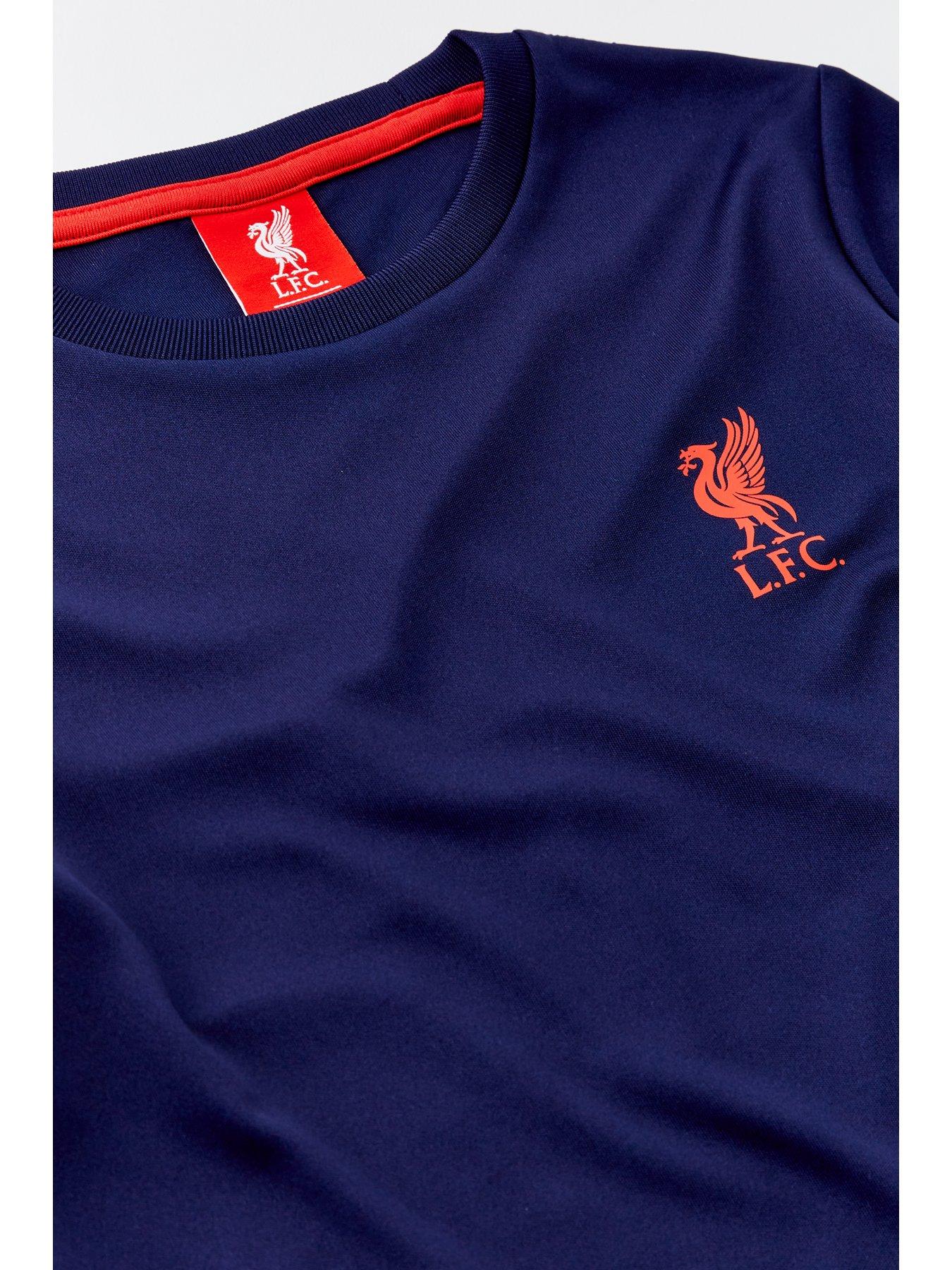 Image 4 of 4 of Liverpool FC Junior Long Sleeve Top - Navy