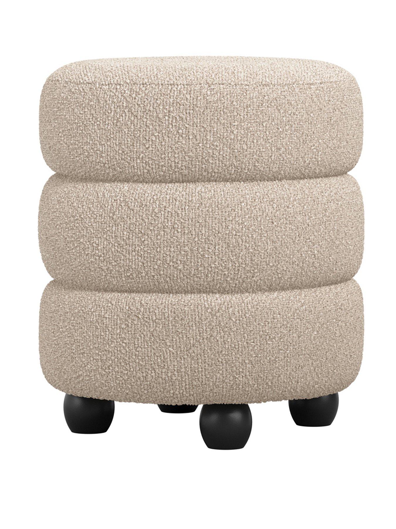 Image 2 of 3 of OTI Emi Pouffe - Buff