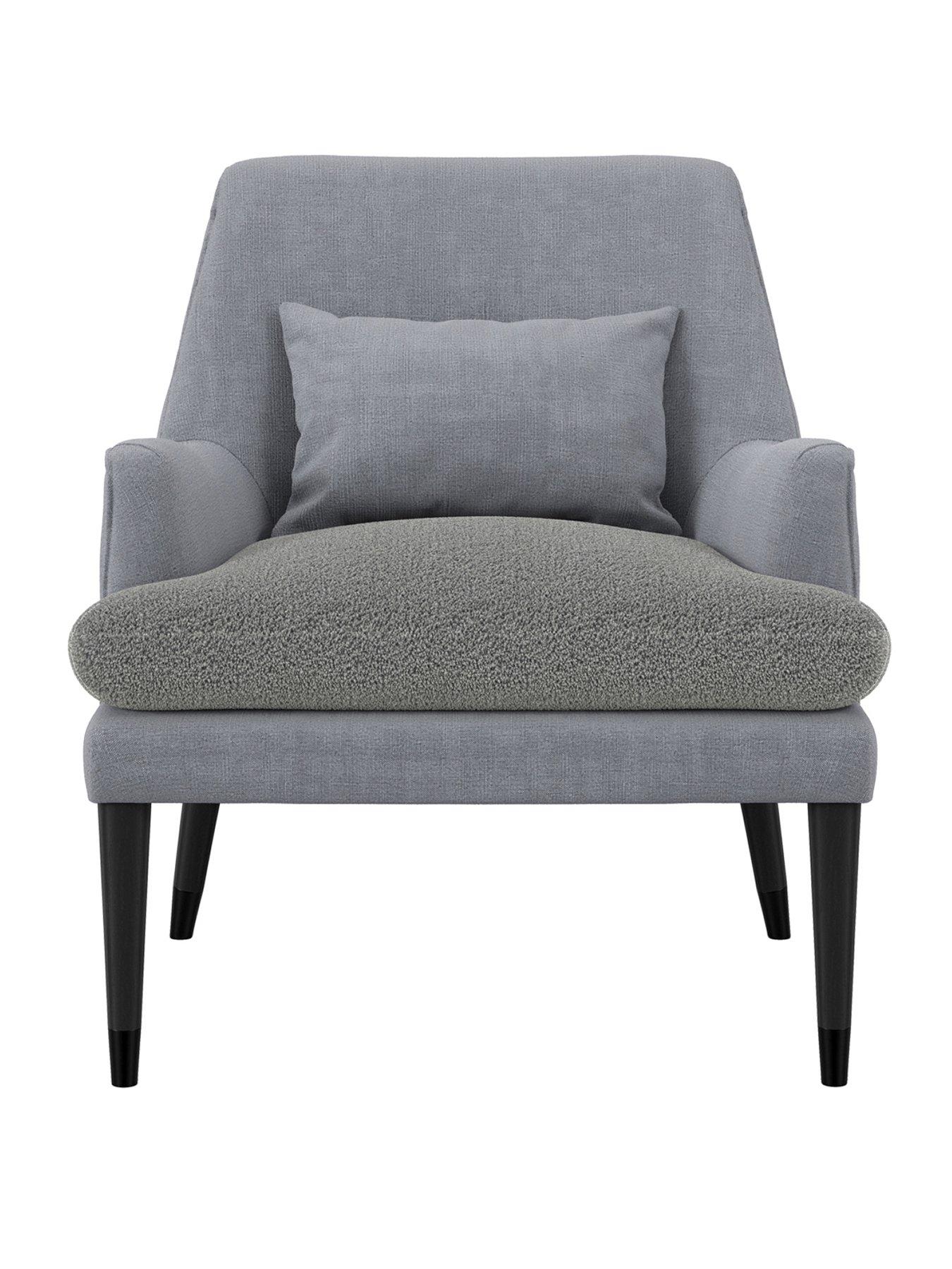 Image 2 of 5 of LPD Home Montana Accent Chair - Soft Grey