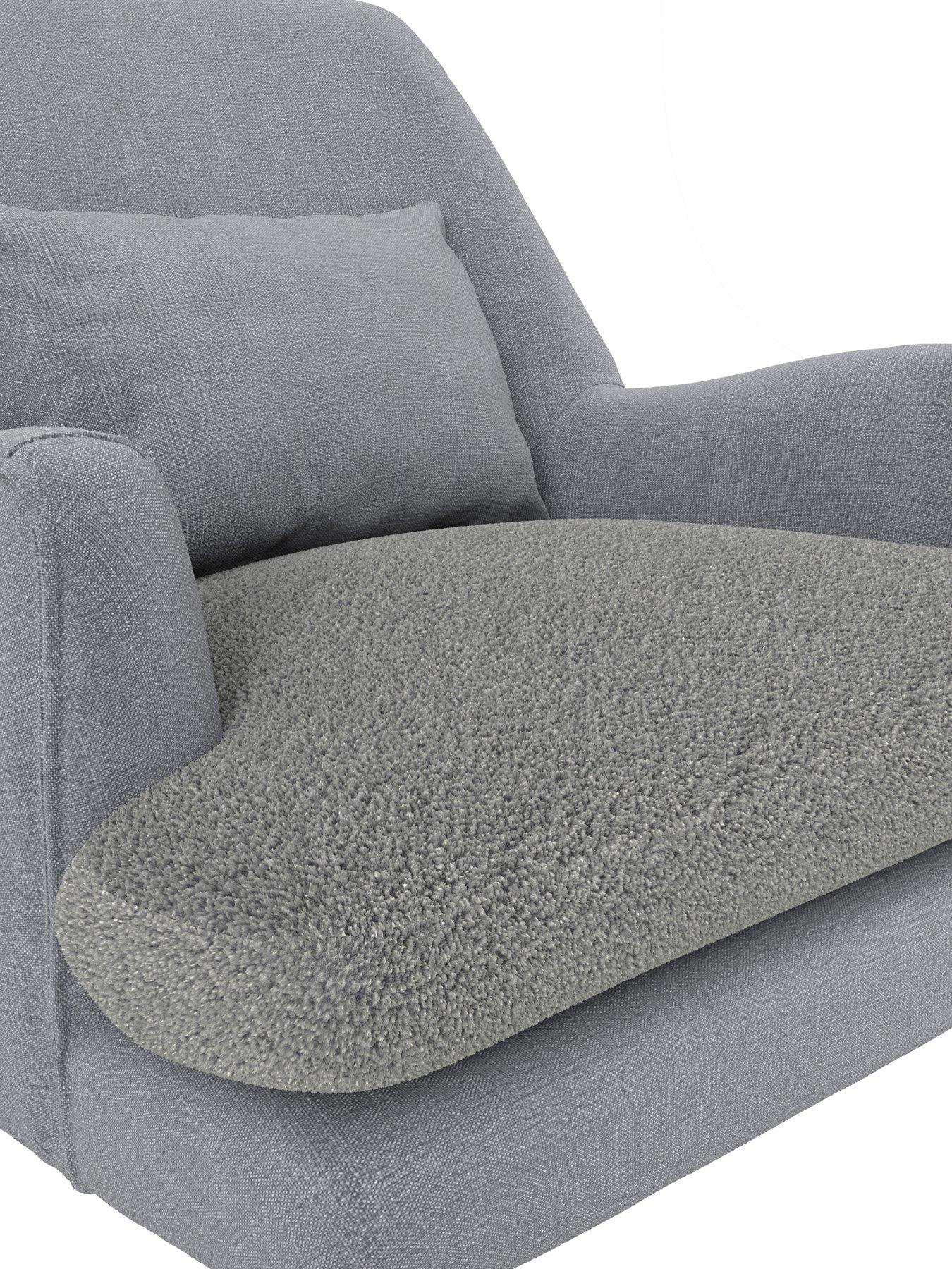 Image 4 of 5 of LPD Home Montana Accent Chair - Soft Grey