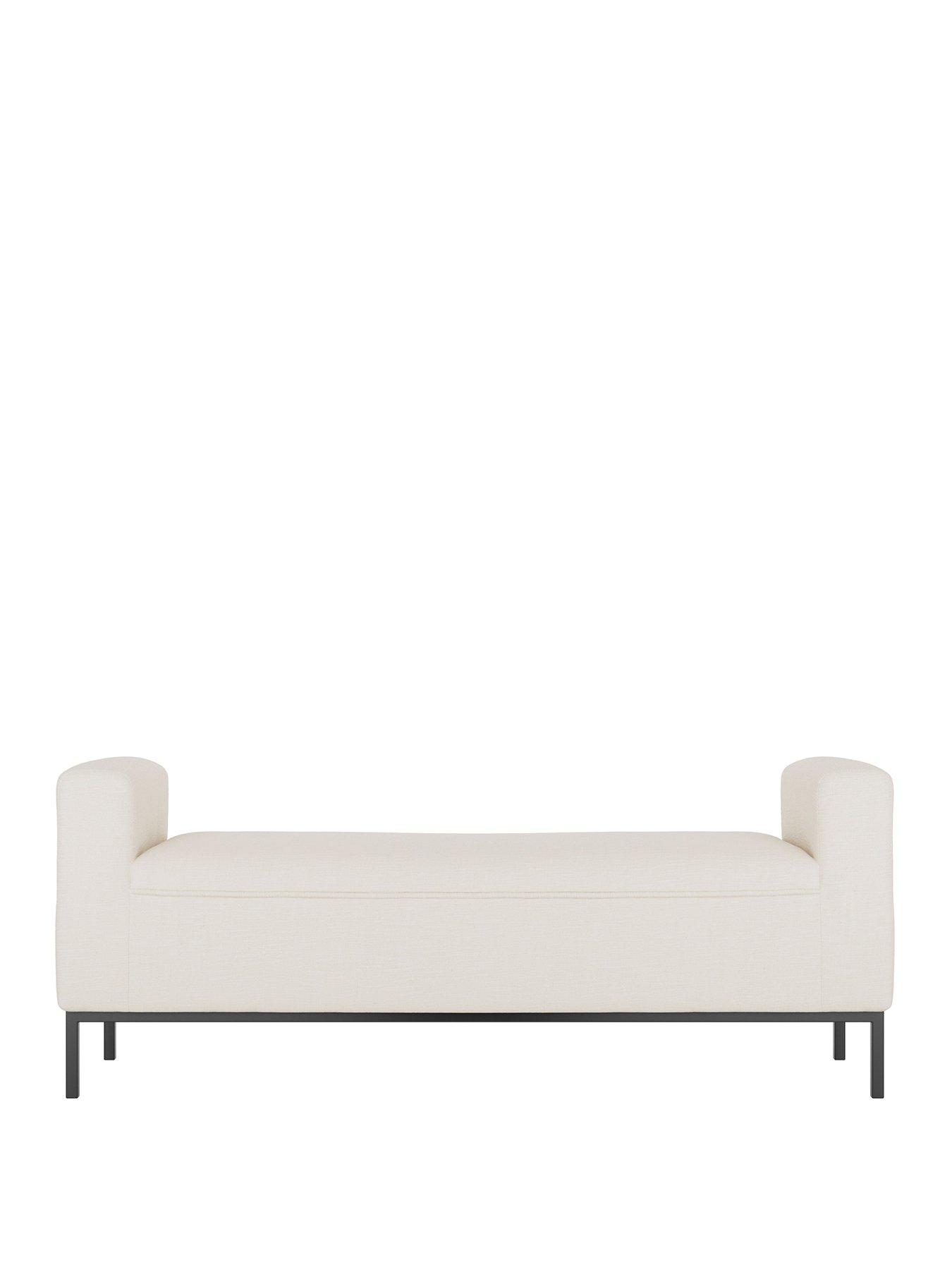 Image 2 of 5 of LPD Home Serena Bench - Ivory
