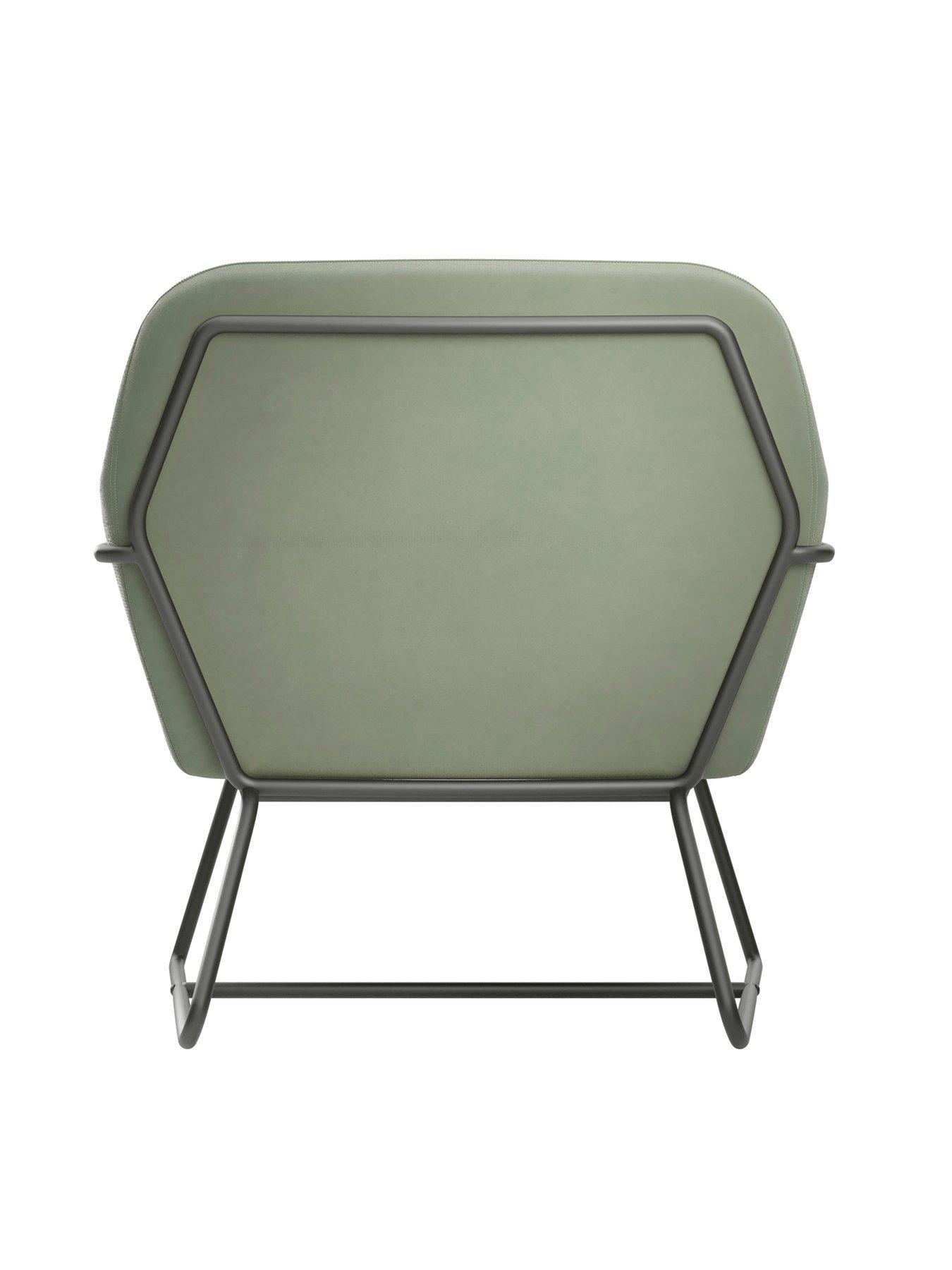  image of lpd-home-charles-accent-chair-sage