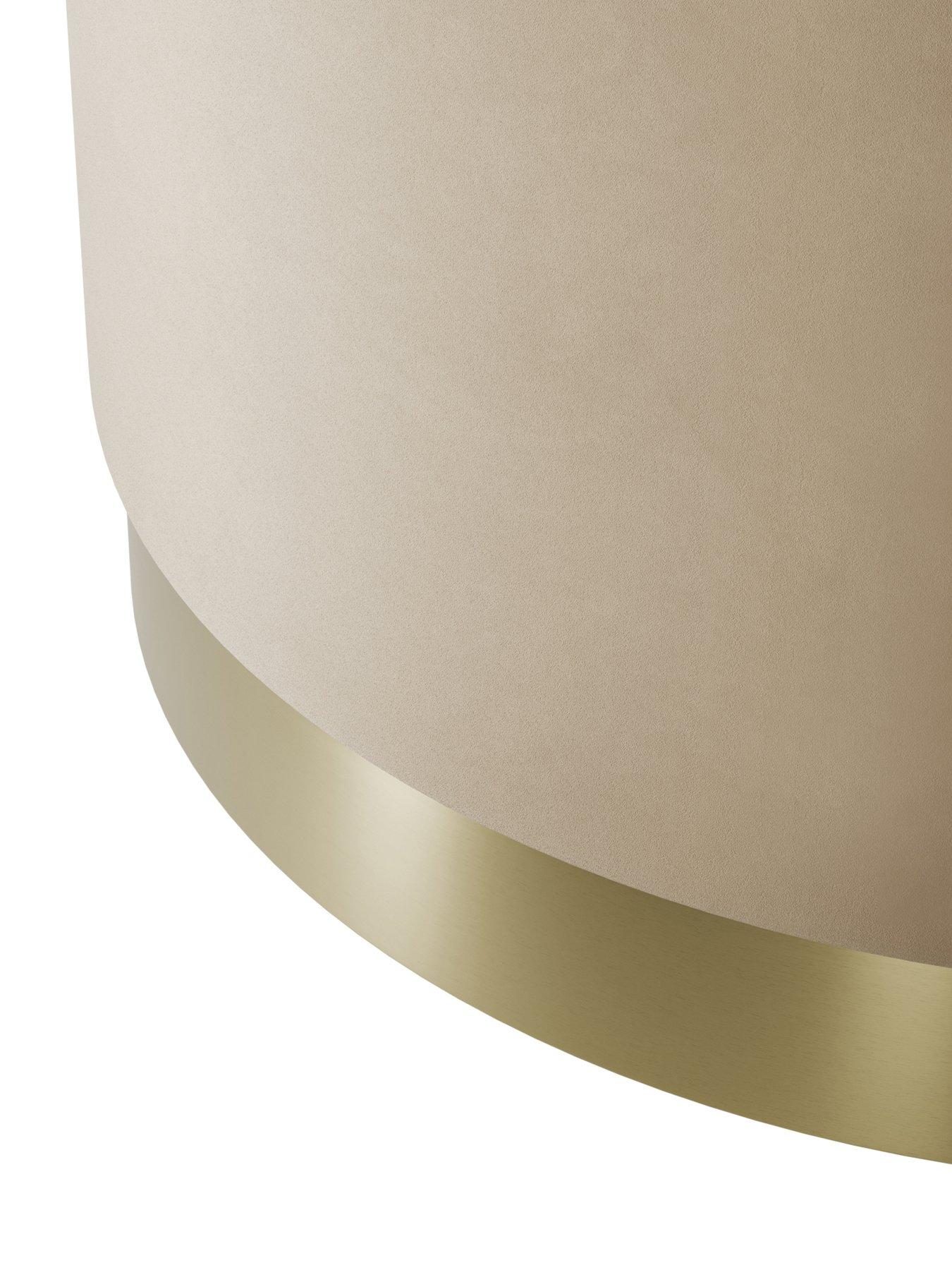 image of lpd-home-lara-pouffe-beige