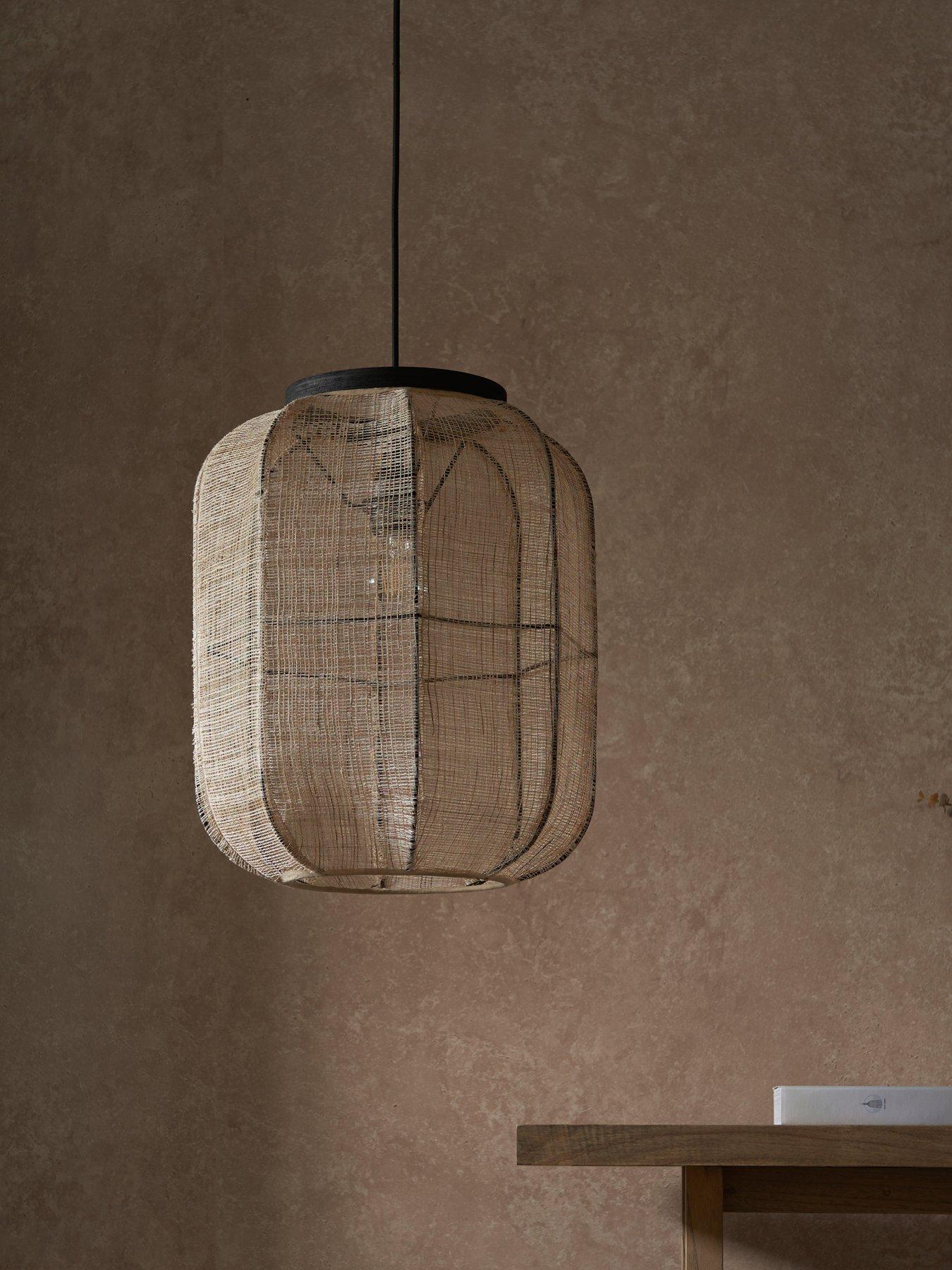  image of gallery-zaire-1-pendant-light-580x1640x375mm