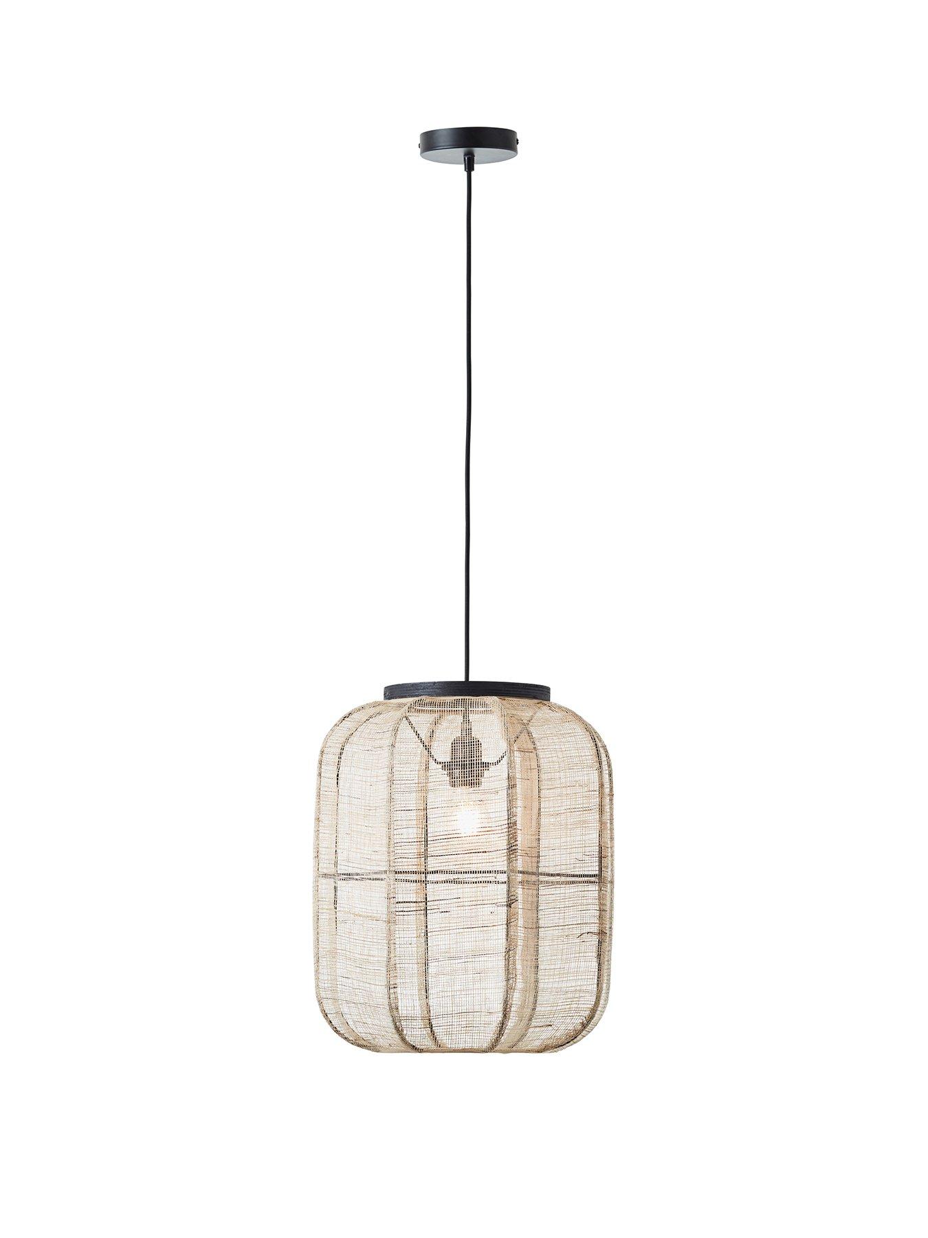  image of gallery-zaire-1-pendant-light-580x1640x375mm