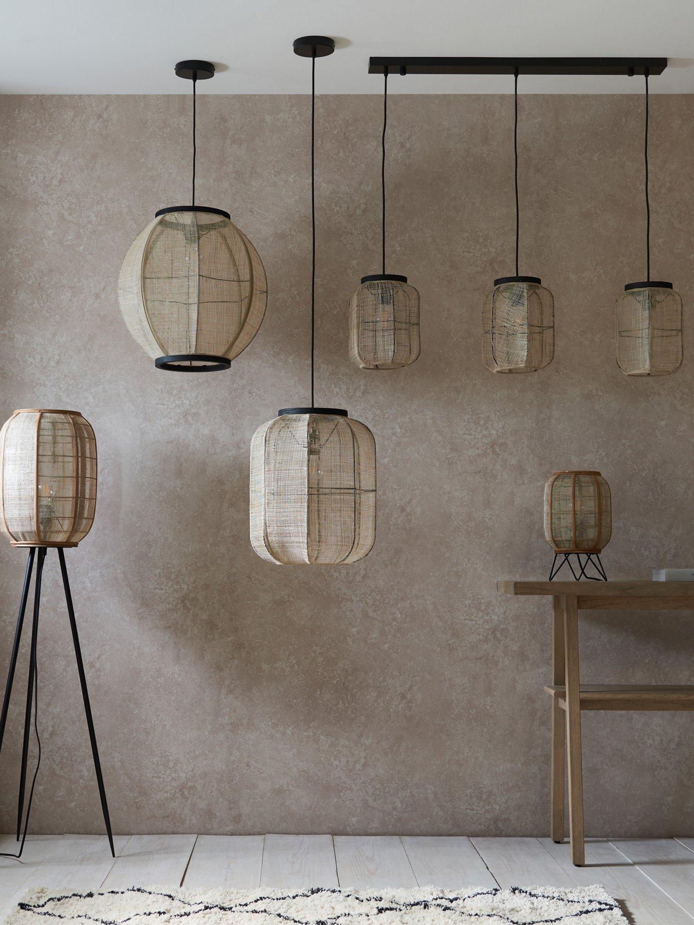  image of gallery-zaire-1-pendant-light-580x1640x375mm