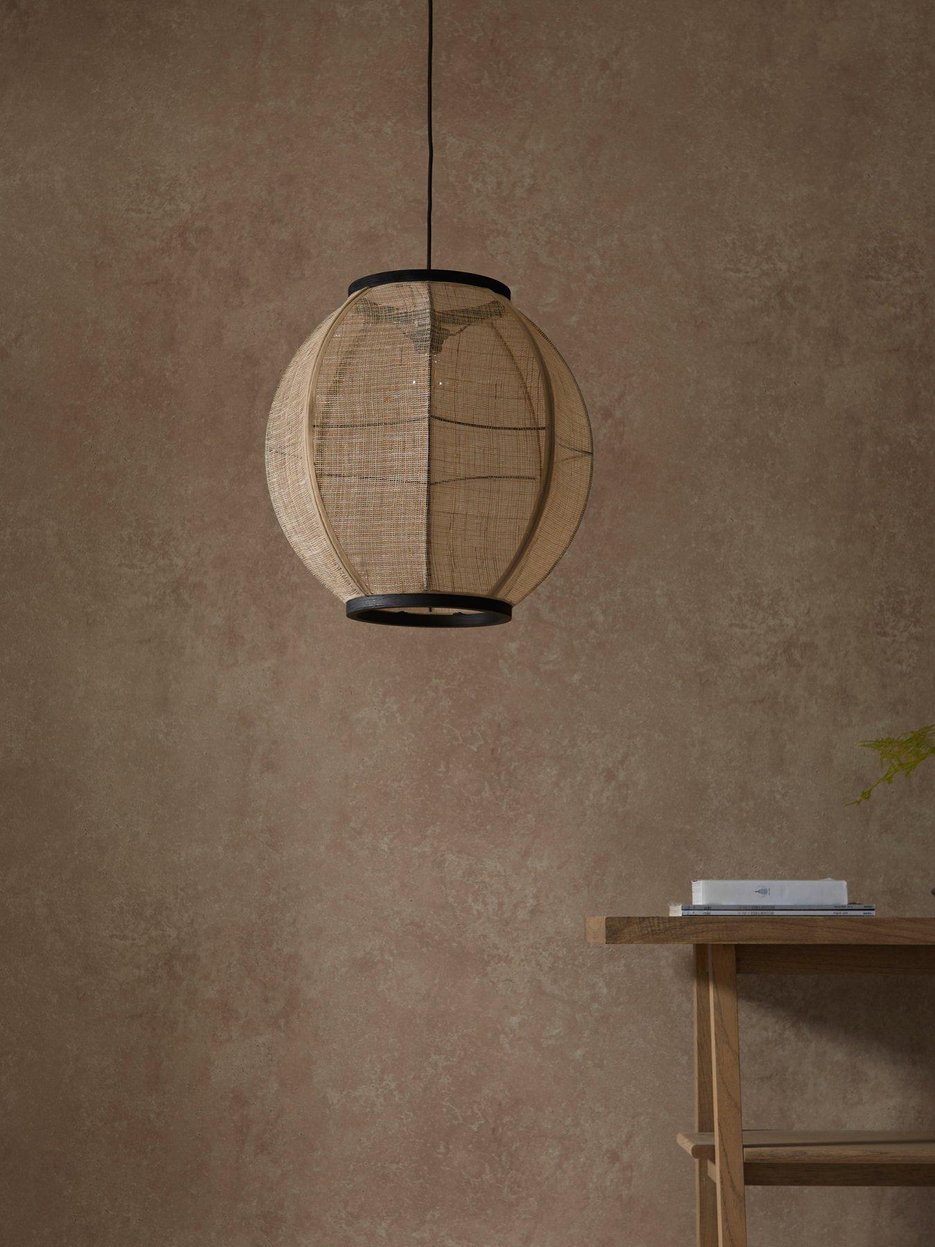  image of gallery-zaire-1-pendant-light-600x1695x470mm
